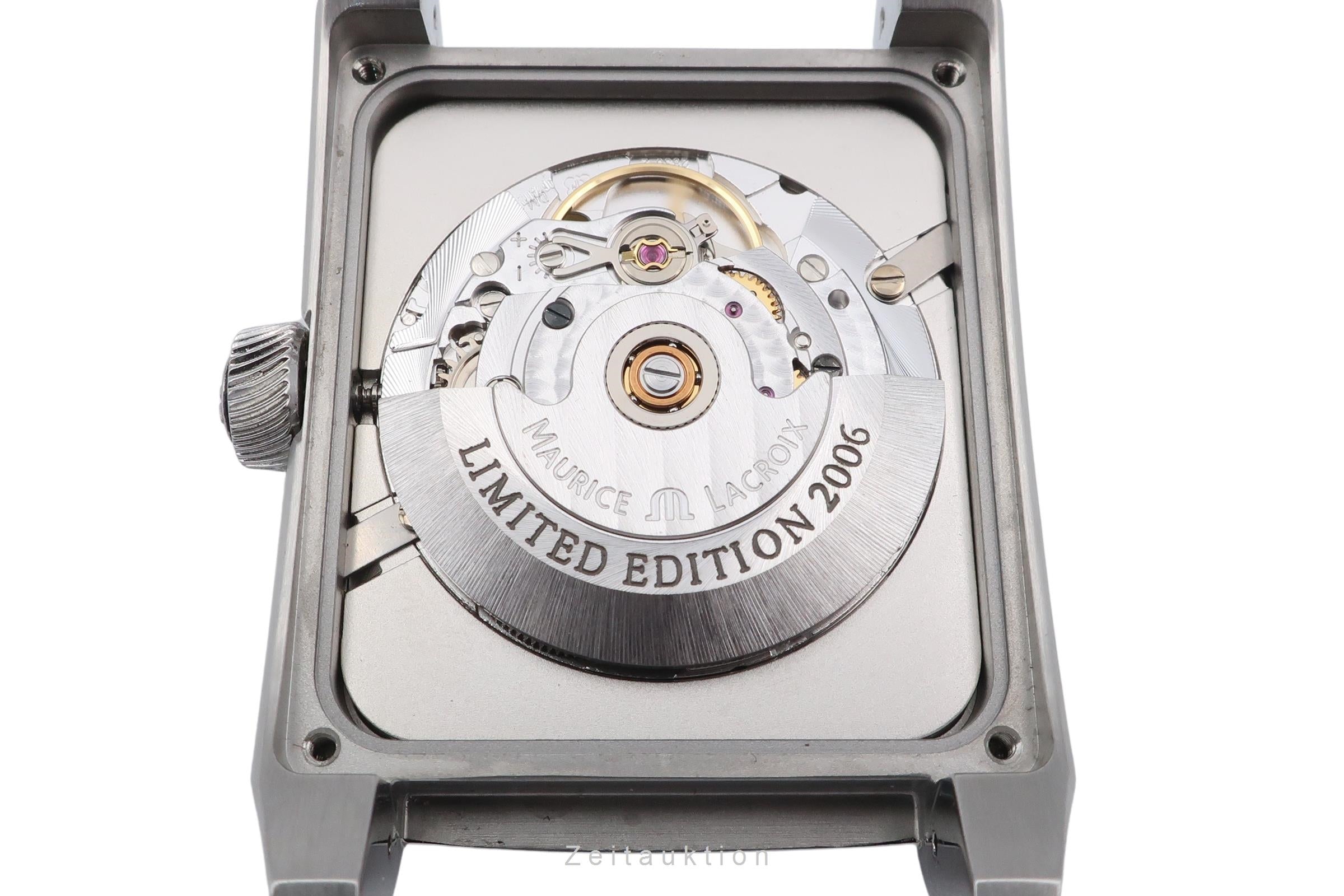 Maurice Lacroix Pontos acier automatique montre pour hommes PT6177-SS001-12G	 Limited  [2506774]