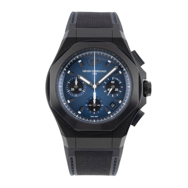 Girard Perregaux Laureato chronographe titane  automatique montre pour hommes 81060-21-491-FH6A LP: 17100EUR  [2506777]
