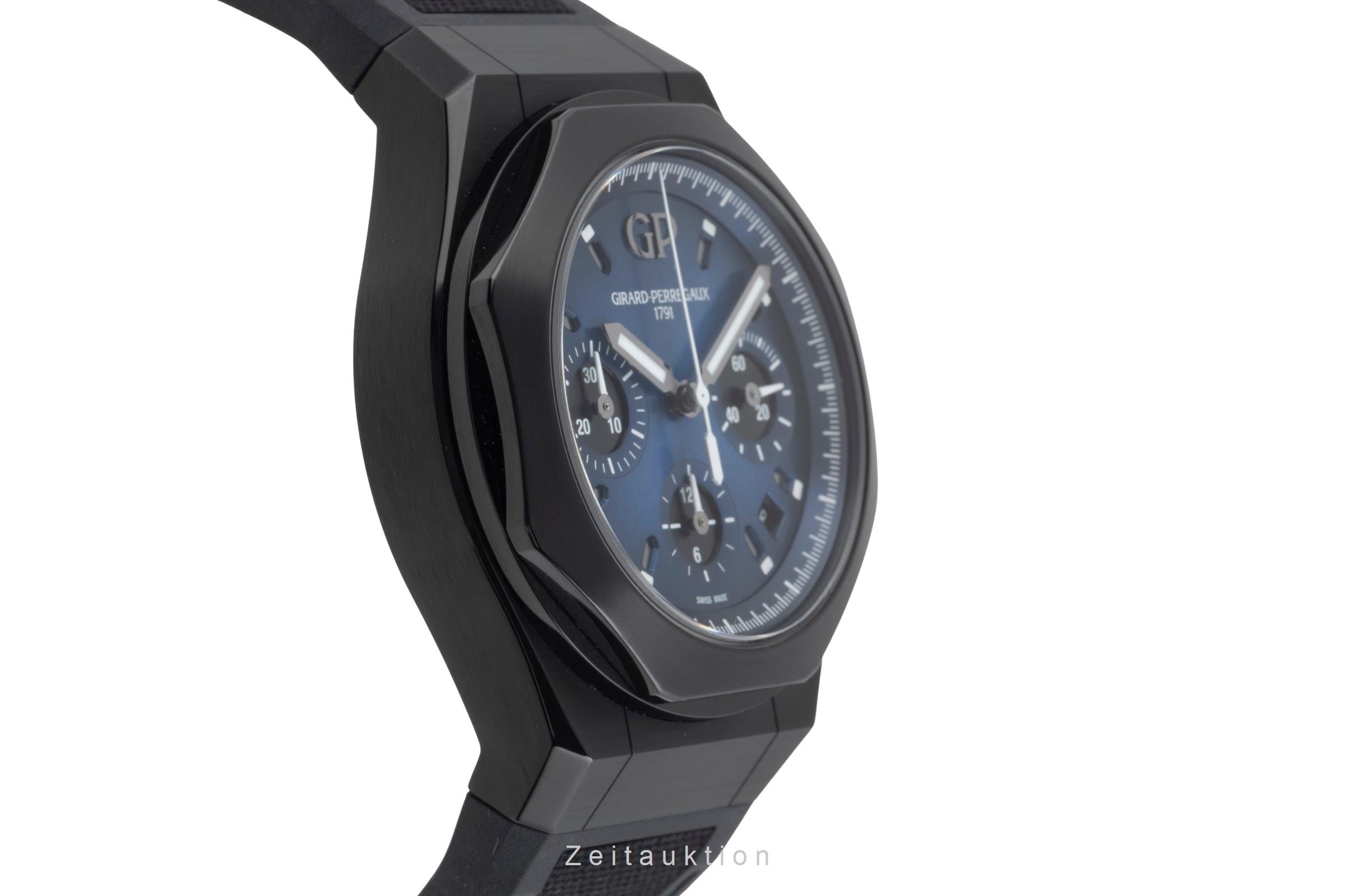 Girard Perregaux Laureato chronographe titane  automatique montre pour hommes 81060-21-491-FH6A LP: 17100EUR  [2506777]