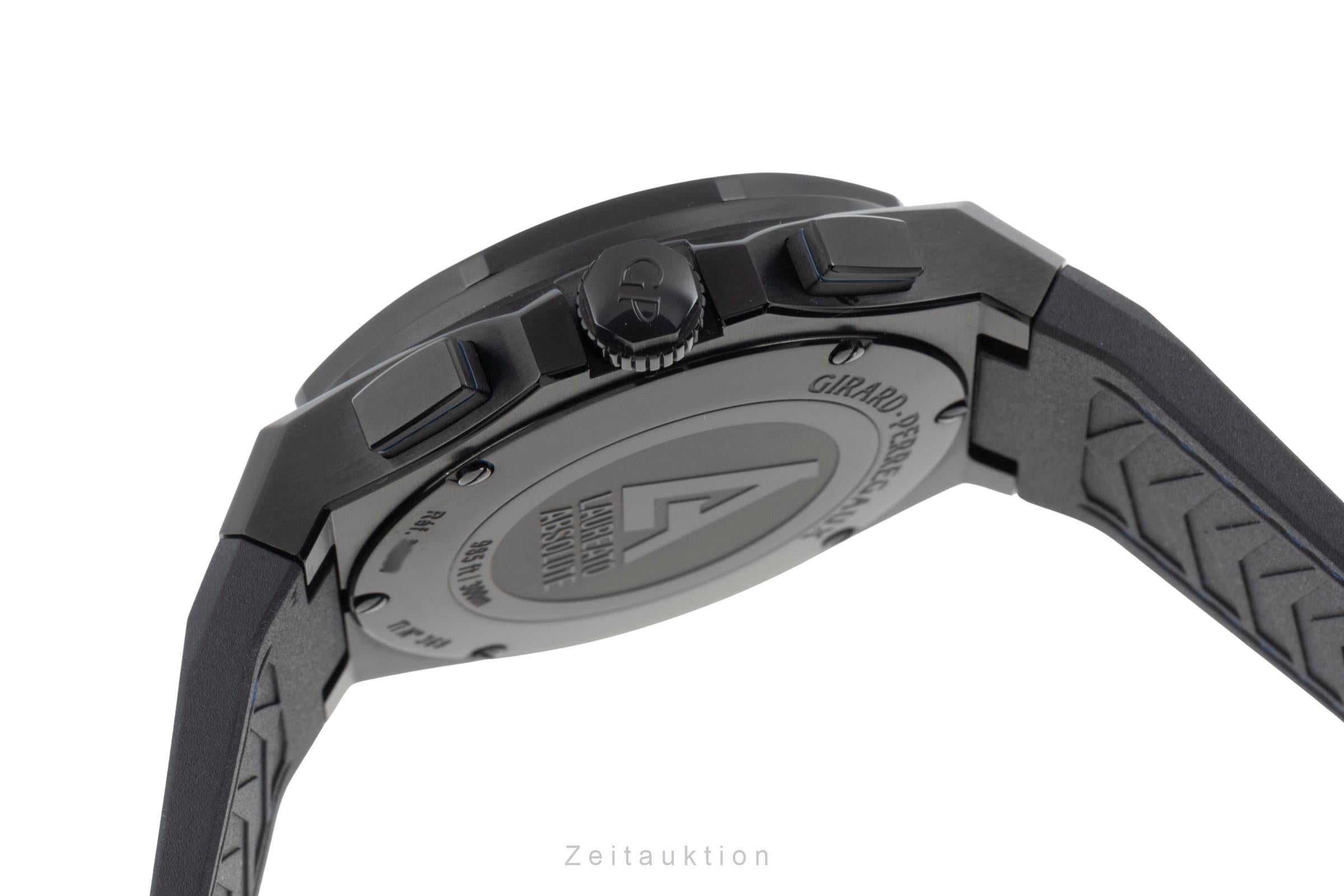 Girard Perregaux Laureato chronographe titane  automatique montre pour hommes 81060-21-491-FH6A LP: 17100EUR  [2506777]