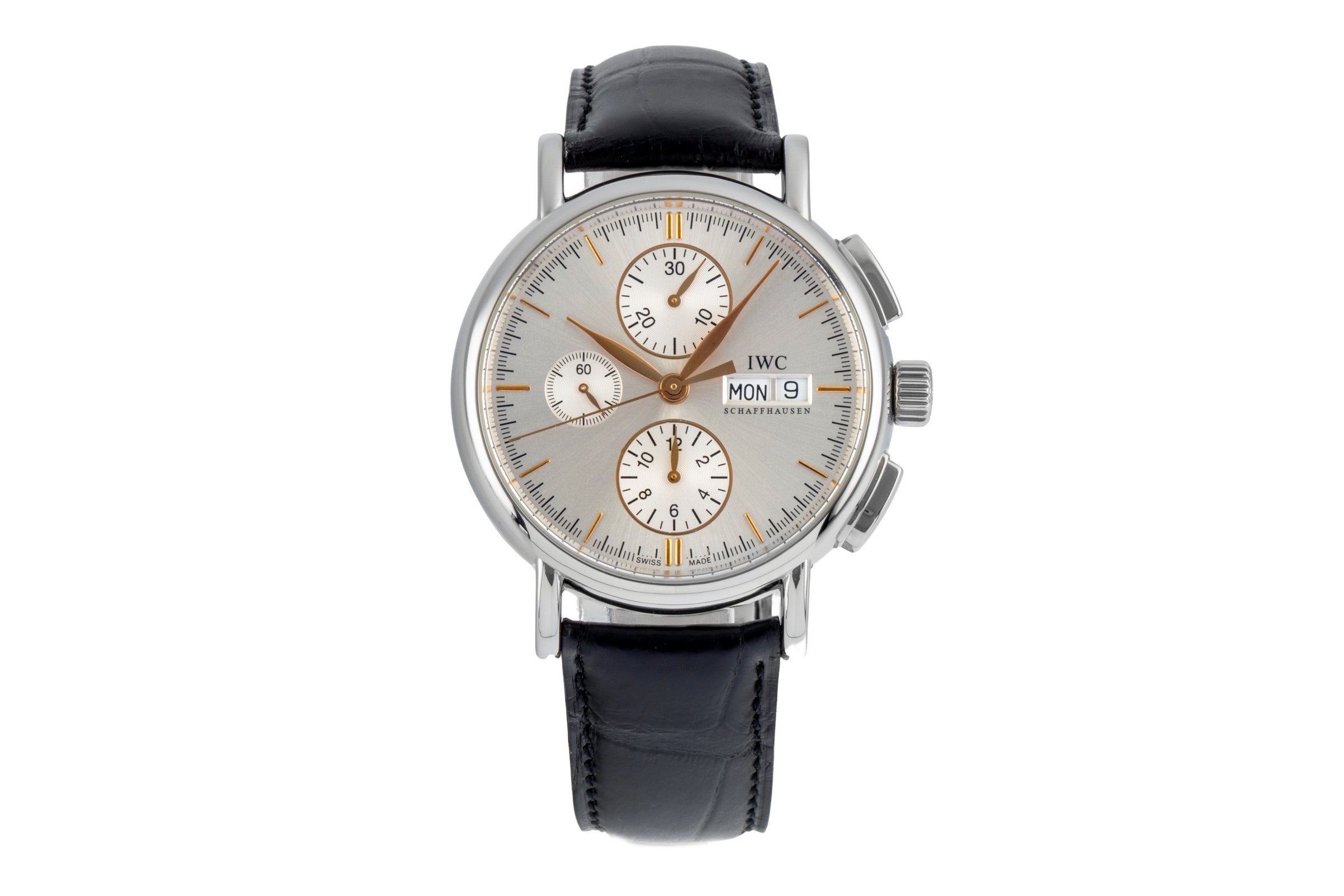 IWC Portofino chronograph steel automatic men's watch IW378302  [2506778]