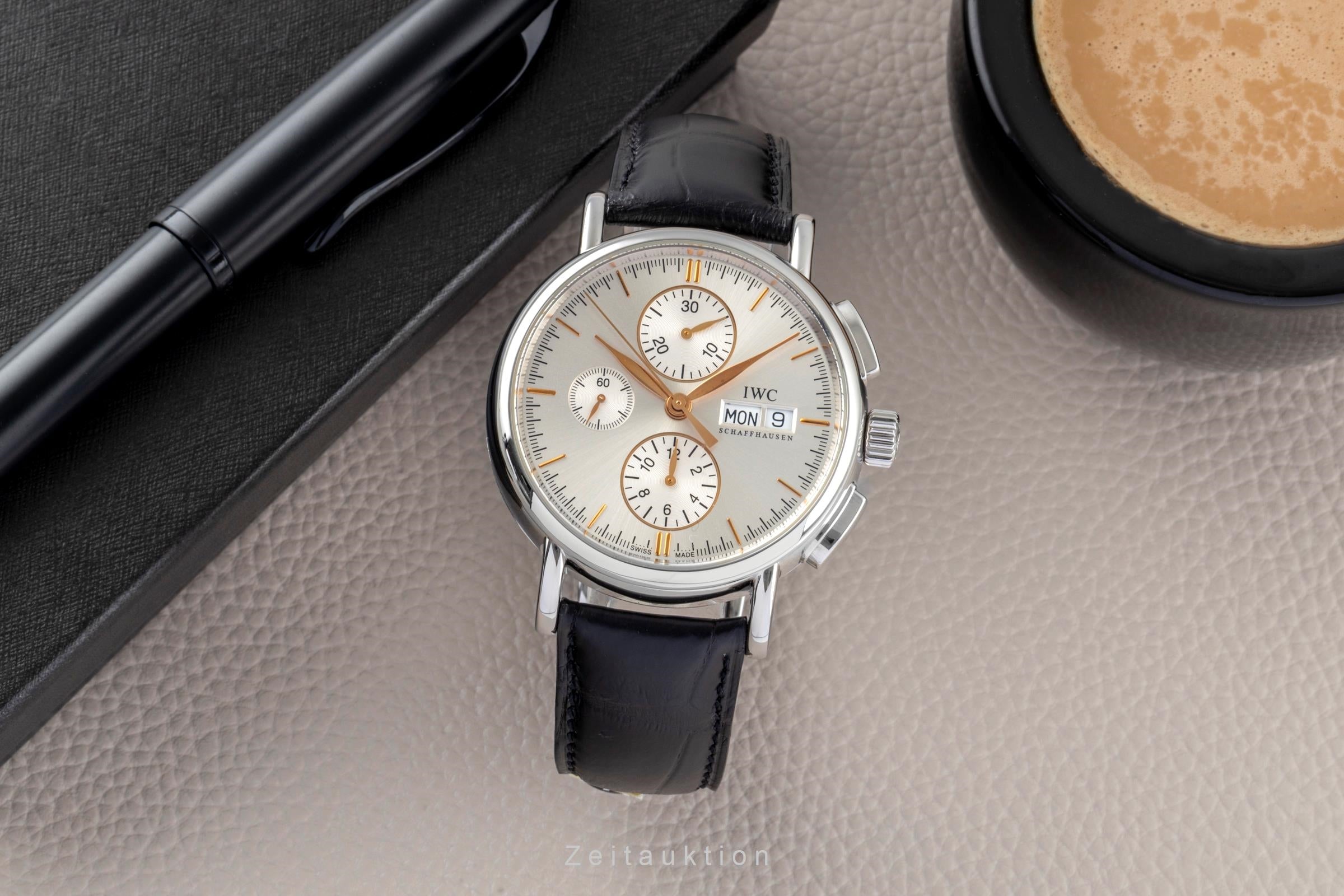 IWC Portofino chronograph steel automatic men's watch IW378302  [2506778]