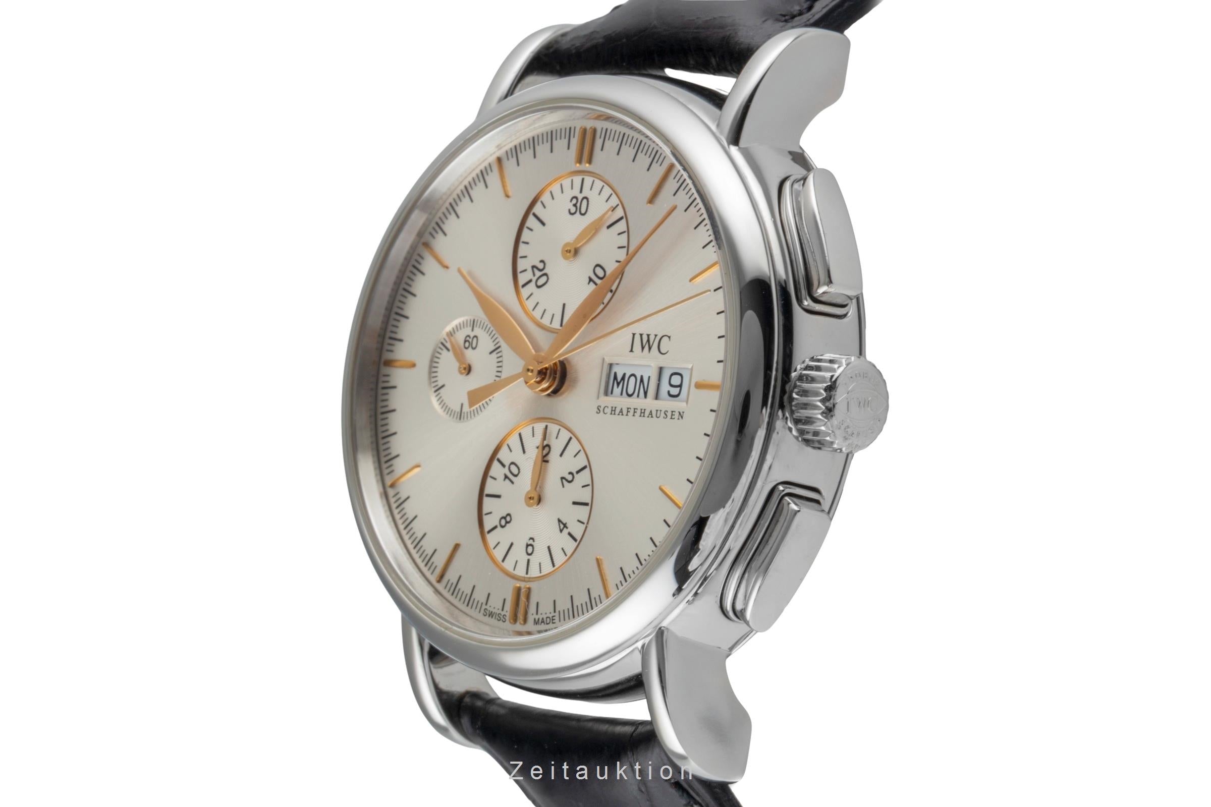 IWC Portofino chronograph steel automatic men's watch IW378302  [2506778]