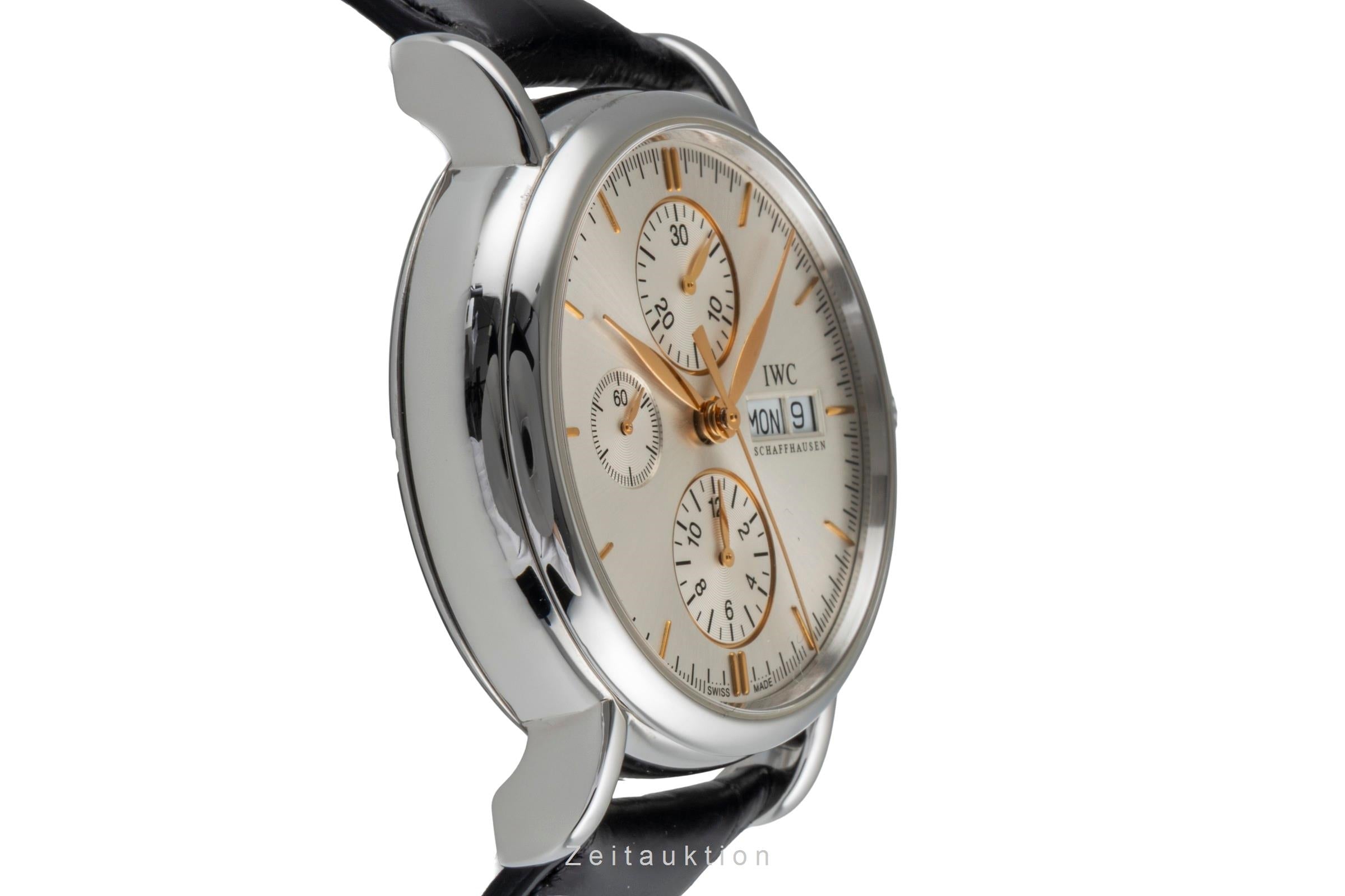 IWC Portofino chronograph steel automatic men's watch IW378302  [2506778]