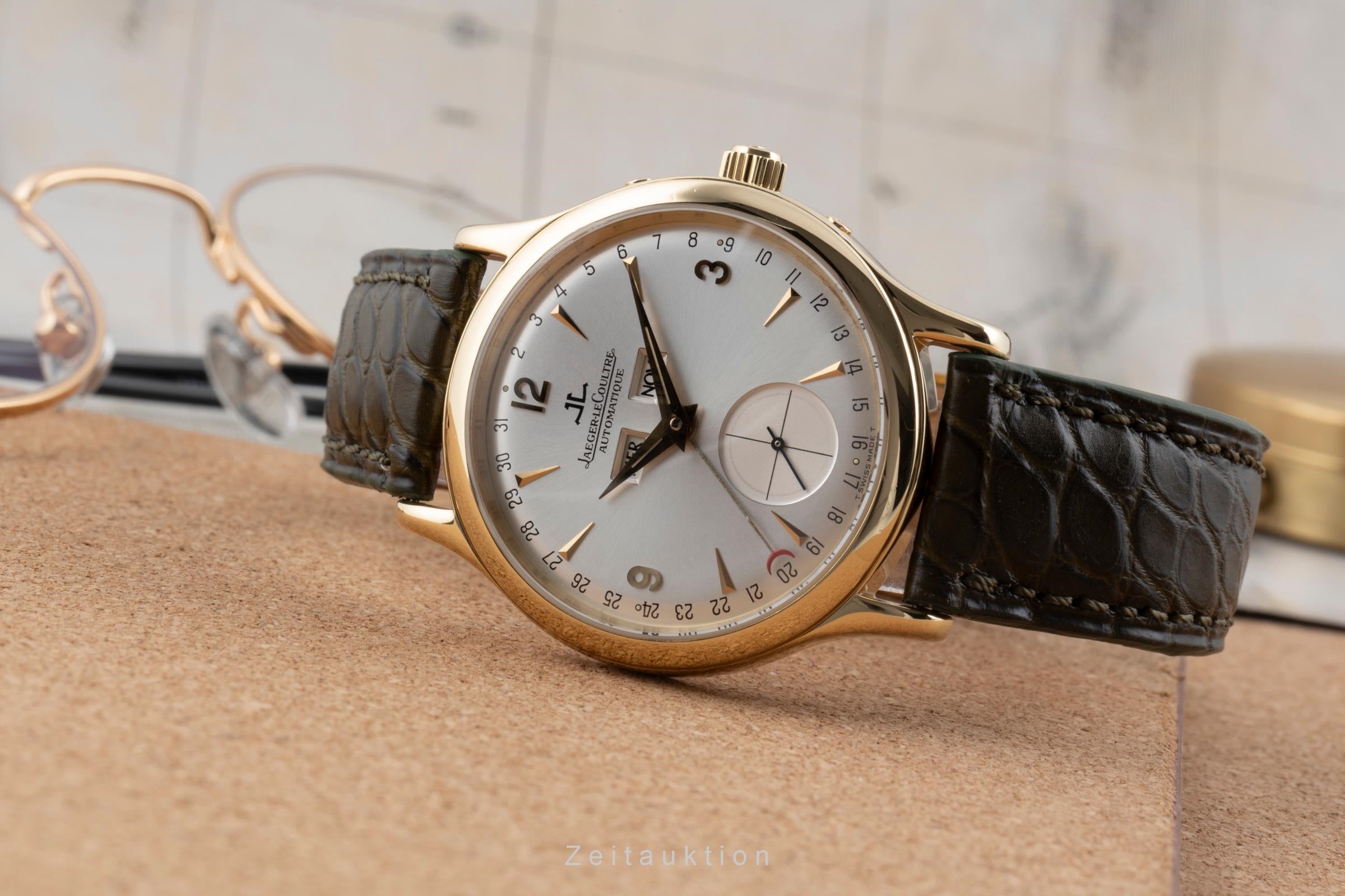 Jaeger LeCoultre Master Calendar oro de 18 quilates automático reloj para caballeros 140.1.87  [2506783]