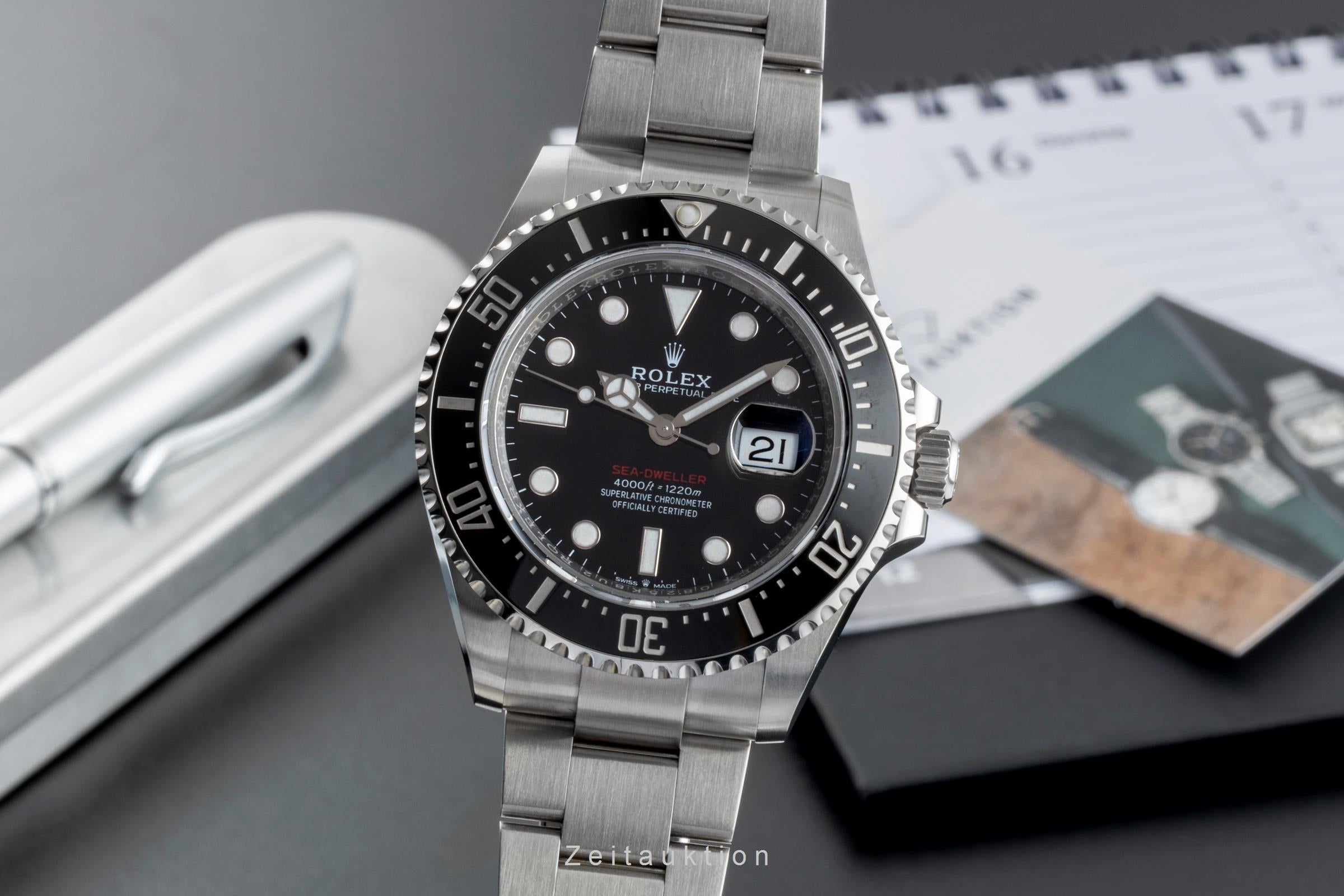 Rolex Sea-Dweller steel automatic men's watch 126600  [2506784]