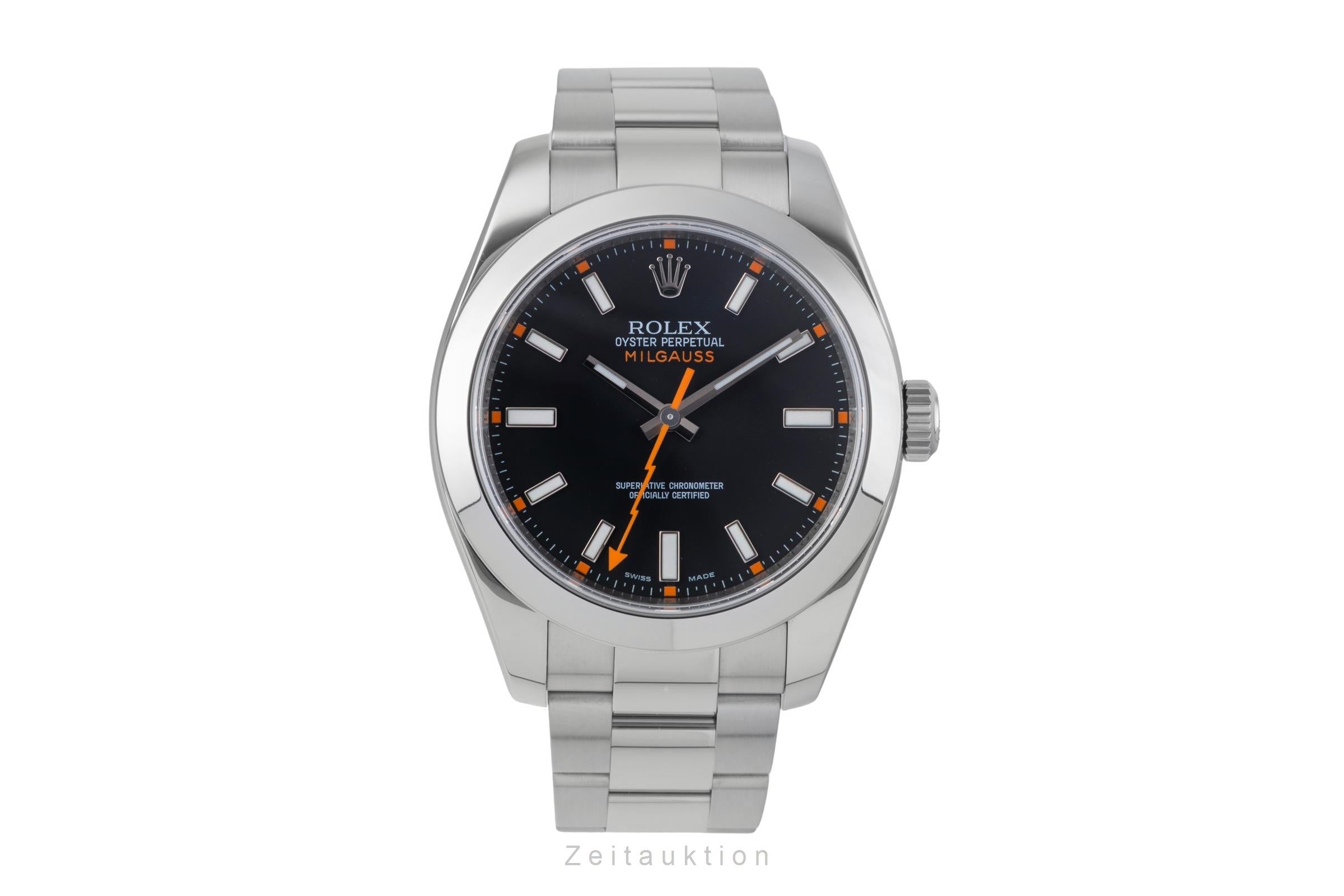Rolex Milgauss acero automático reloj para caballeros 116400  [2506786]