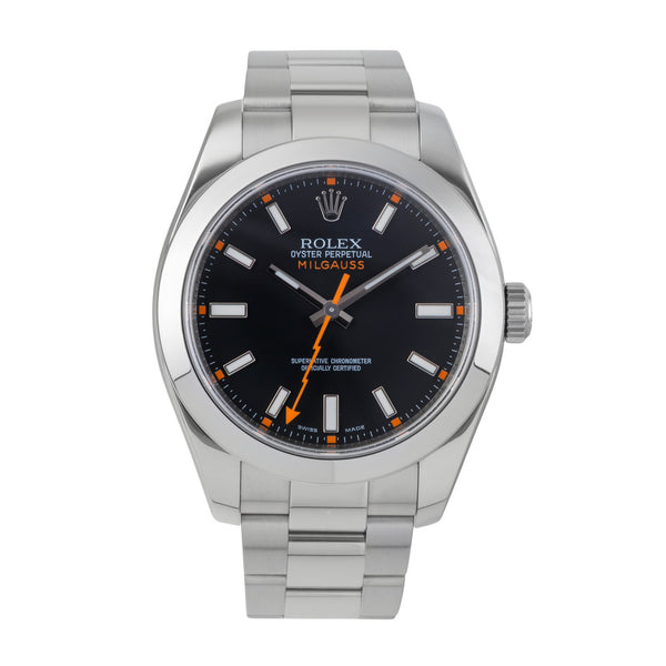 Rolex Milgauss acero automático reloj para caballeros 116400  [2506786]