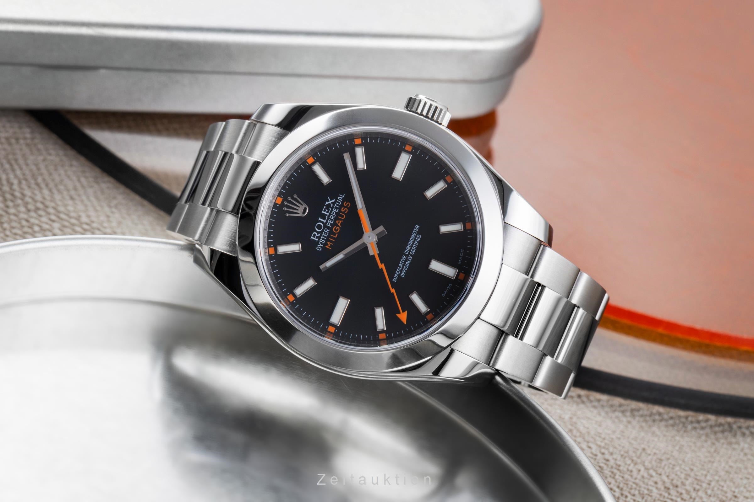 Rolex Milgauss acero automático reloj para caballeros 116400  [2506786]