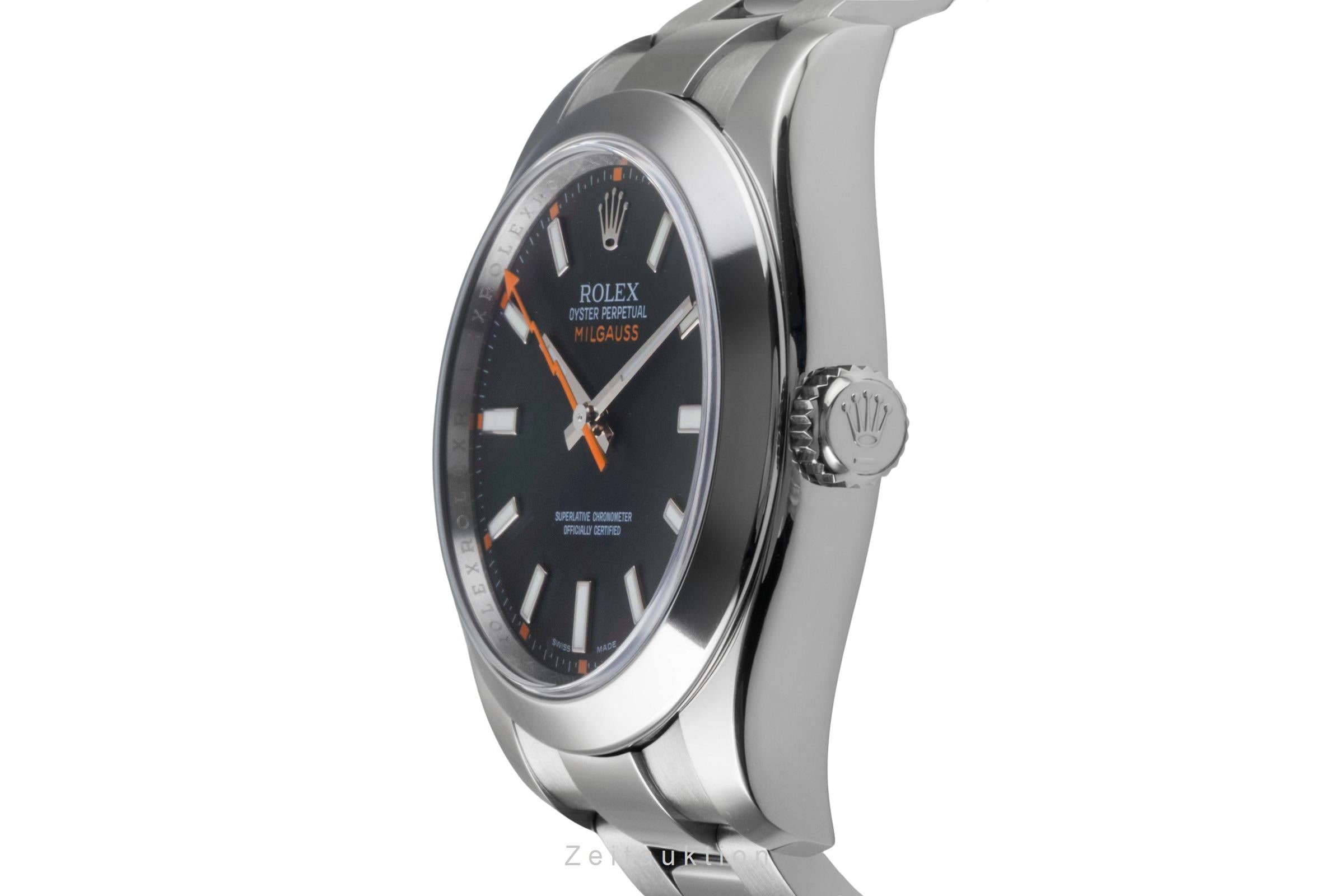 Rolex Milgauss acero automático reloj para caballeros 116400  [2506786]