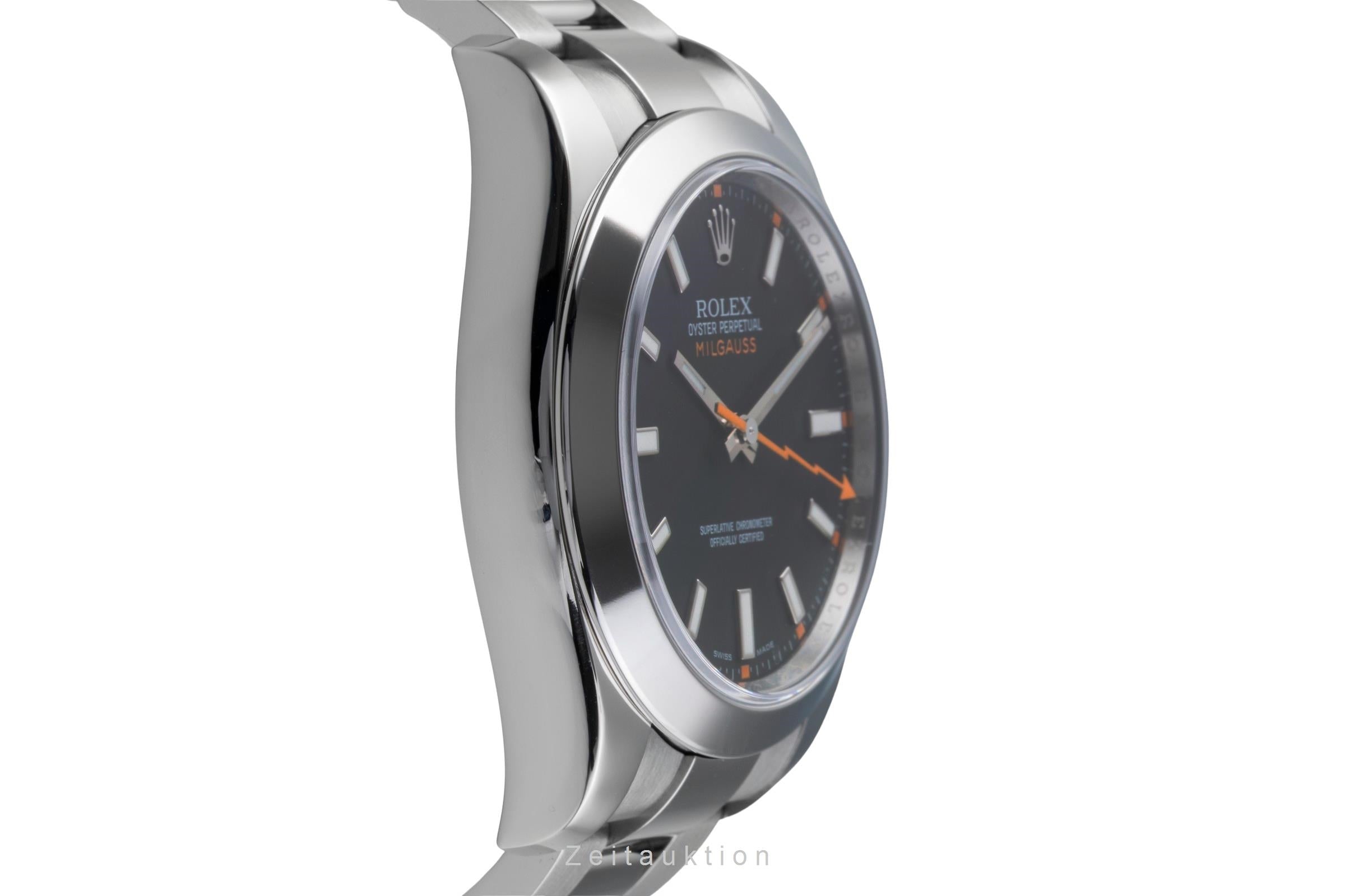 Rolex Milgauss acero automático reloj para caballeros 116400  [2506786]