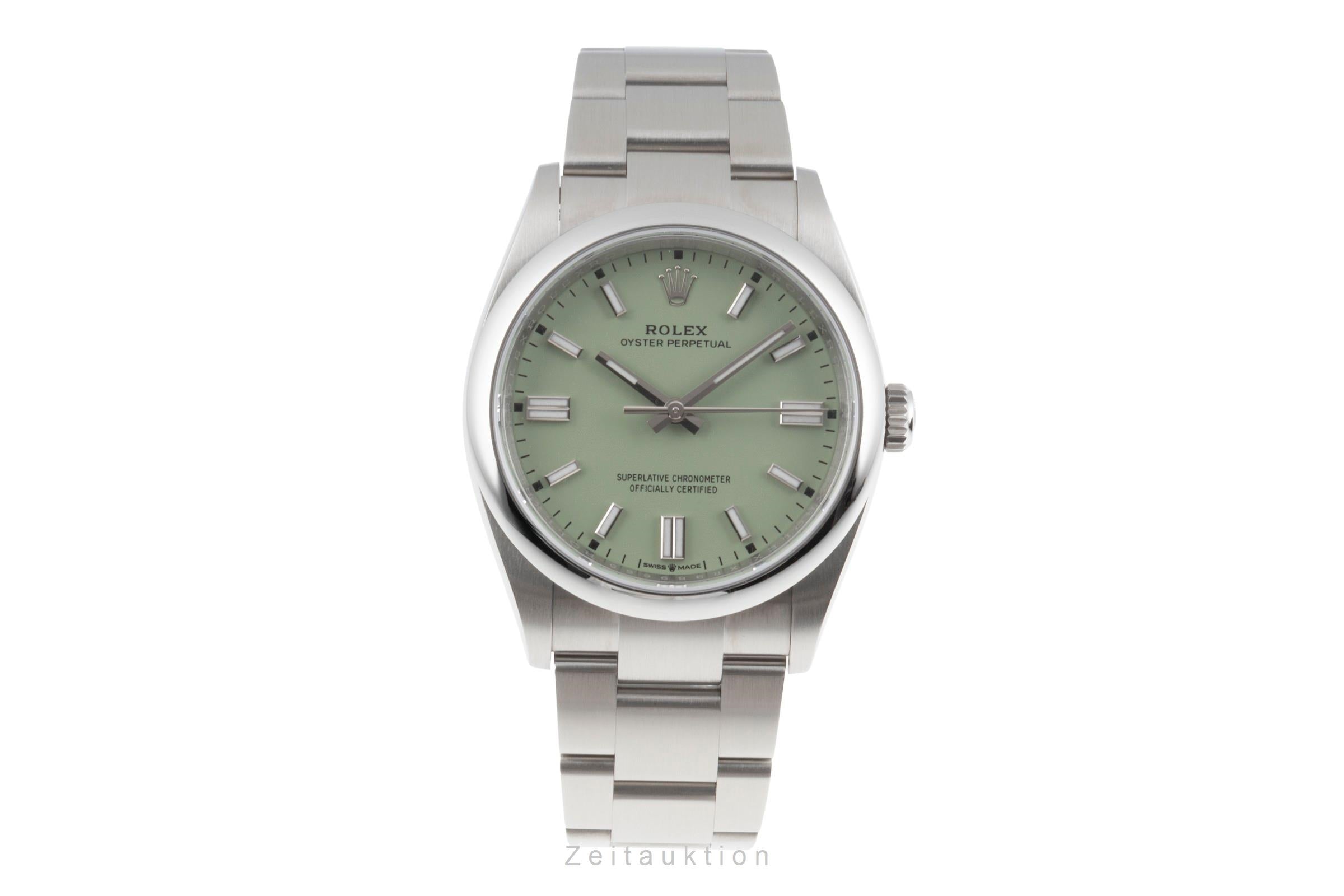 Rolex Oyster Perpetual steel automatic men's watch 126000  [2506787]