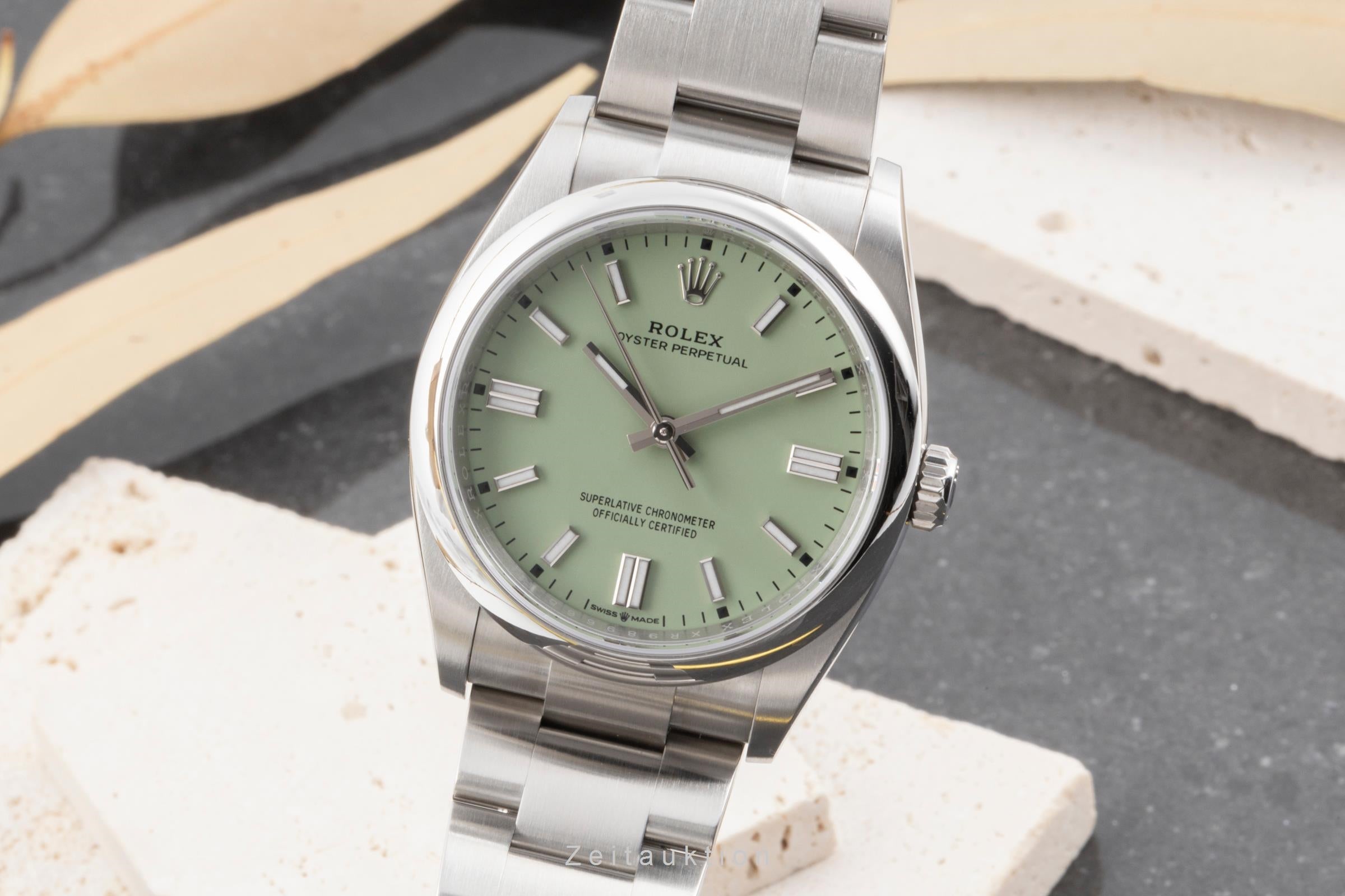 Rolex Oyster Perpetual steel automatic men's watch 126000  [2506787]