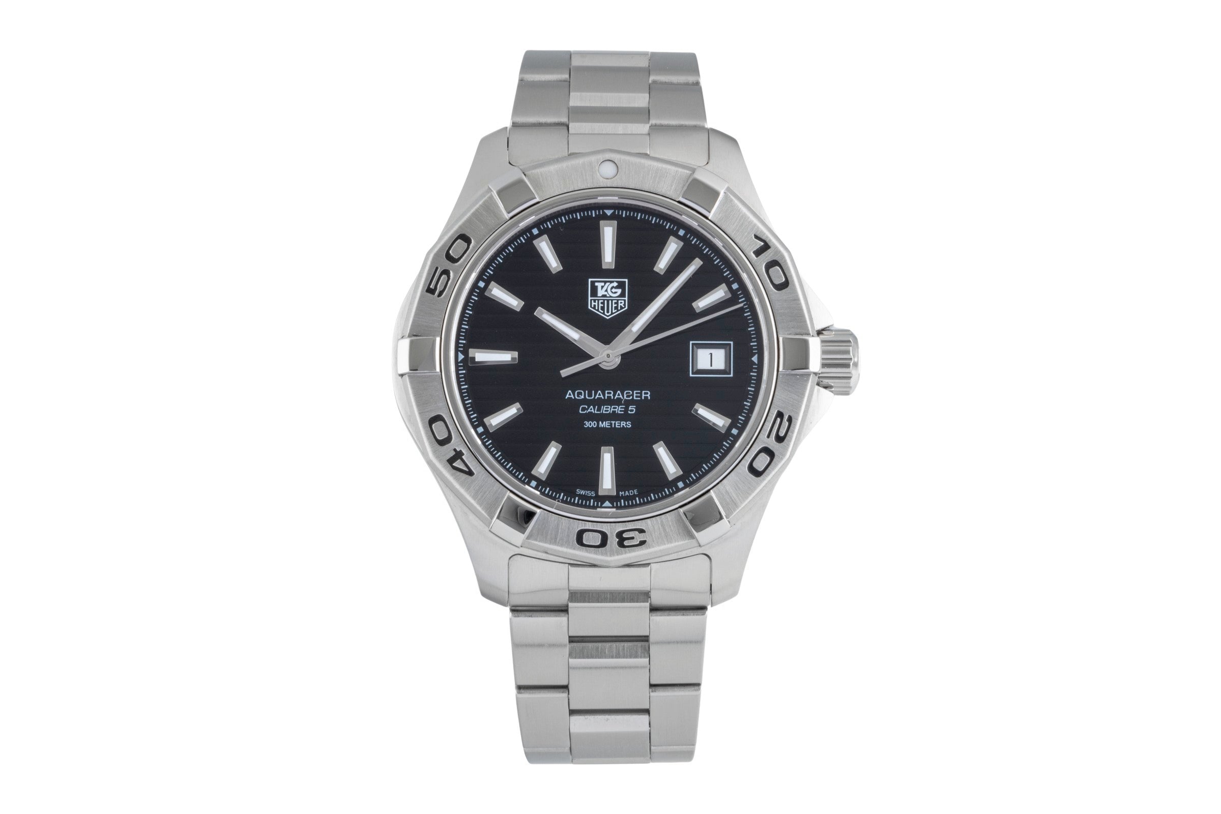 Tag Heuer Aquaracer acier automatique montre pour hommes WAP2010  [2506788]
