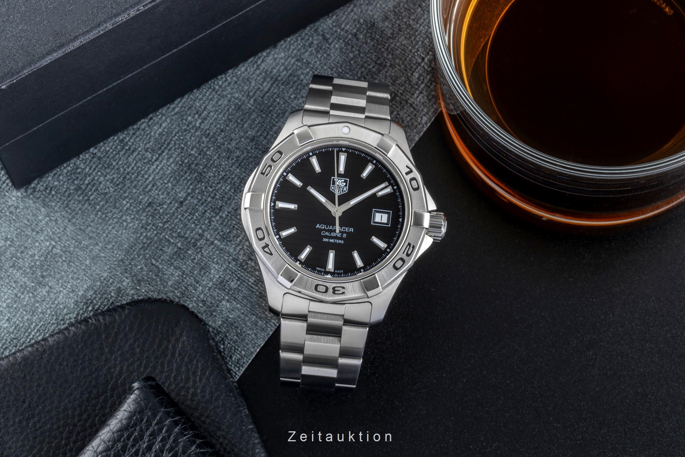 Tag Heuer Aquaracer acier automatique montre pour hommes WAP2010  [2506788]