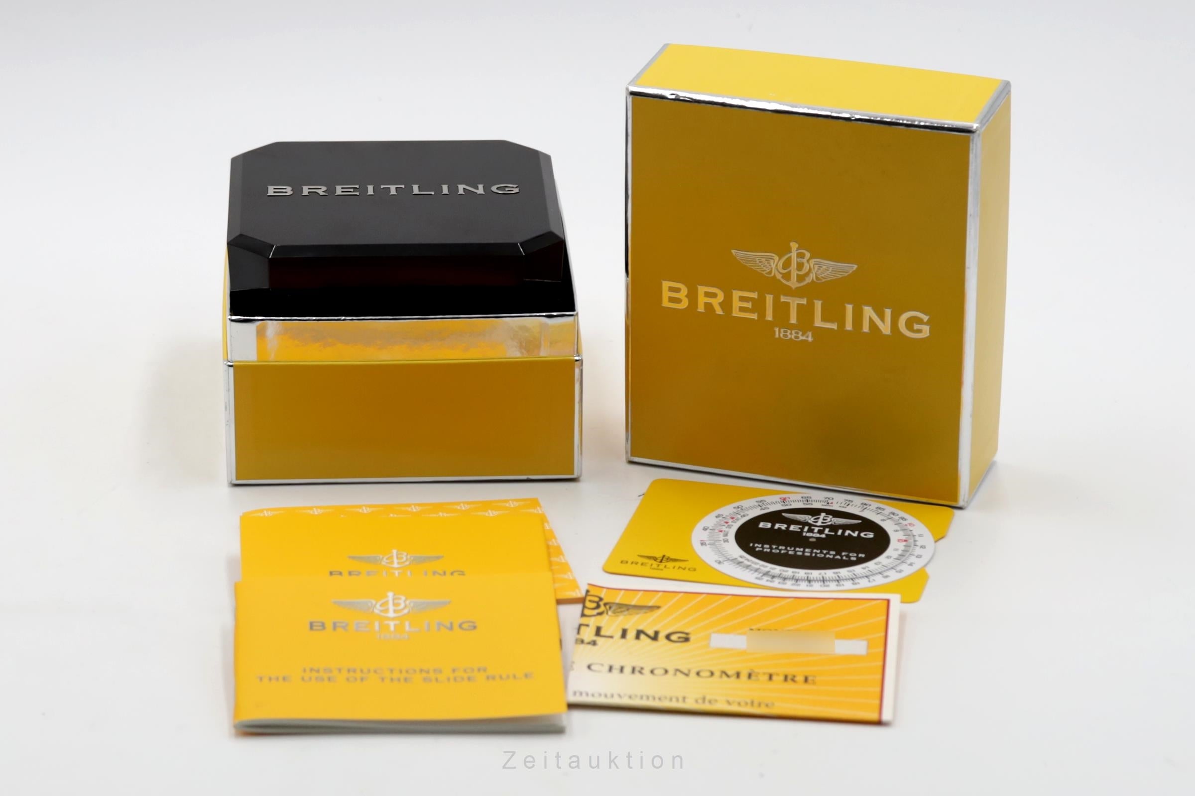 Breitling Navitimer World chronograph steel automatic men's watch A24322-101	  [2506790]