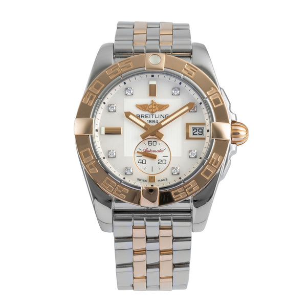 Breitling Galactic acero / oro automático unisex C37330	  [2506792]