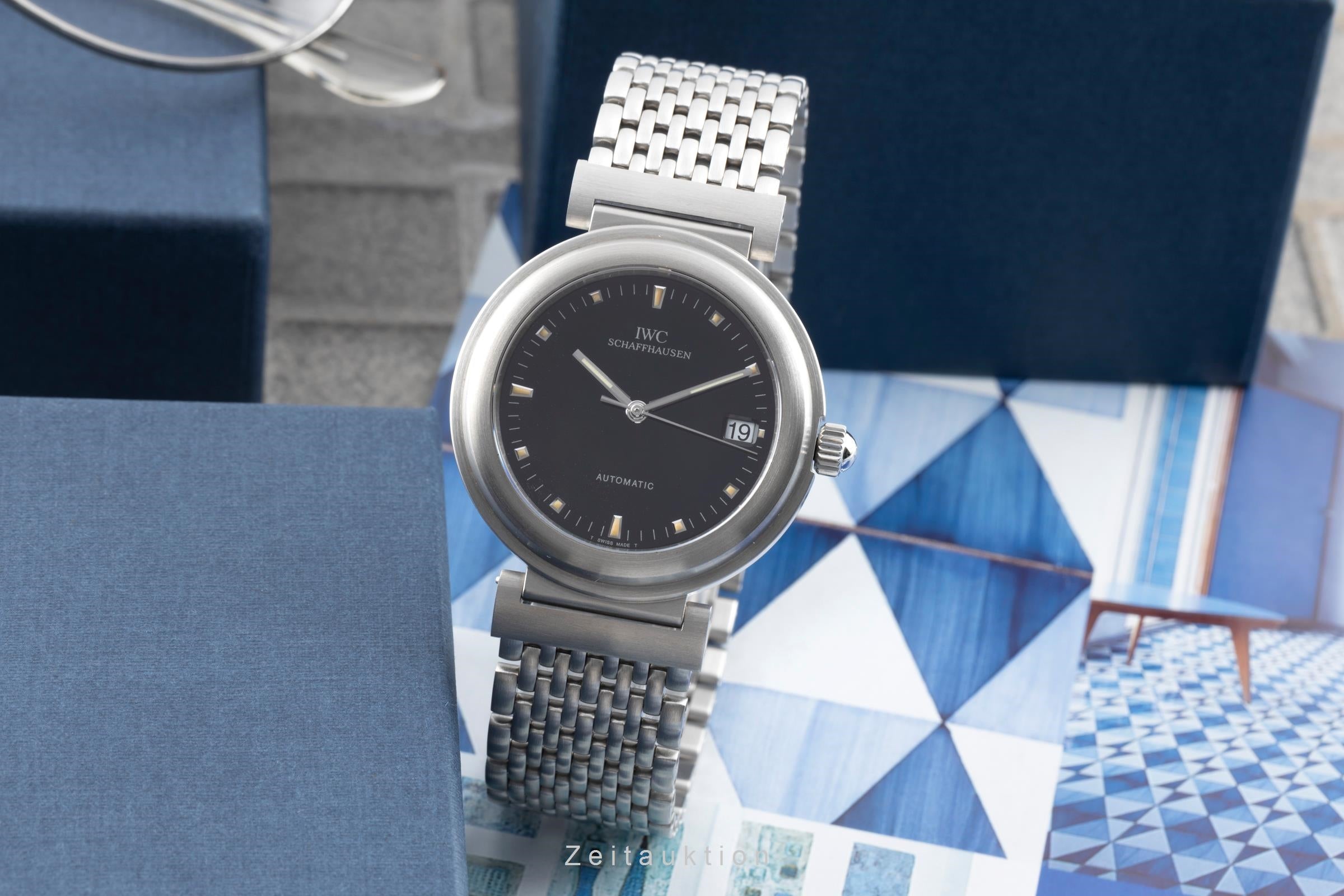 IWC Da Vinci acier automatique montre pour hommes IW352805  [2506794]