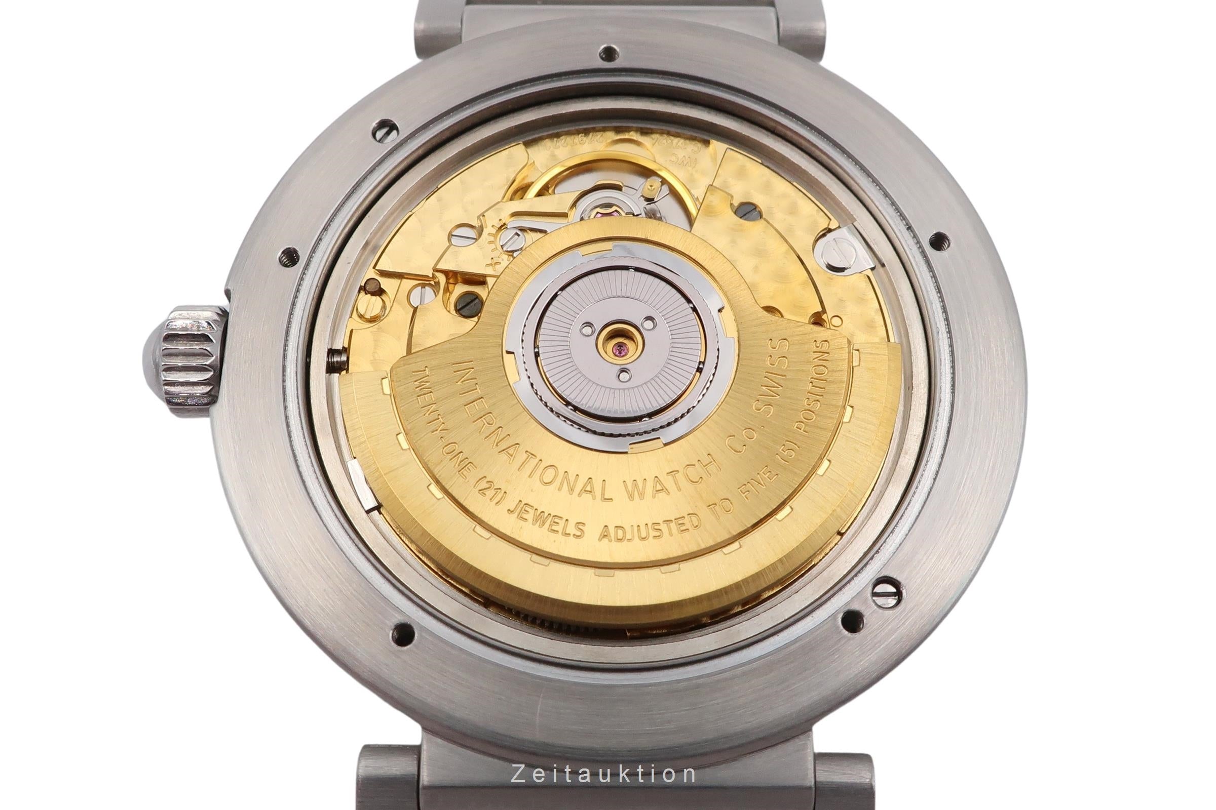 IWC Da Vinci acier automatique montre pour hommes IW352805  [2506794]