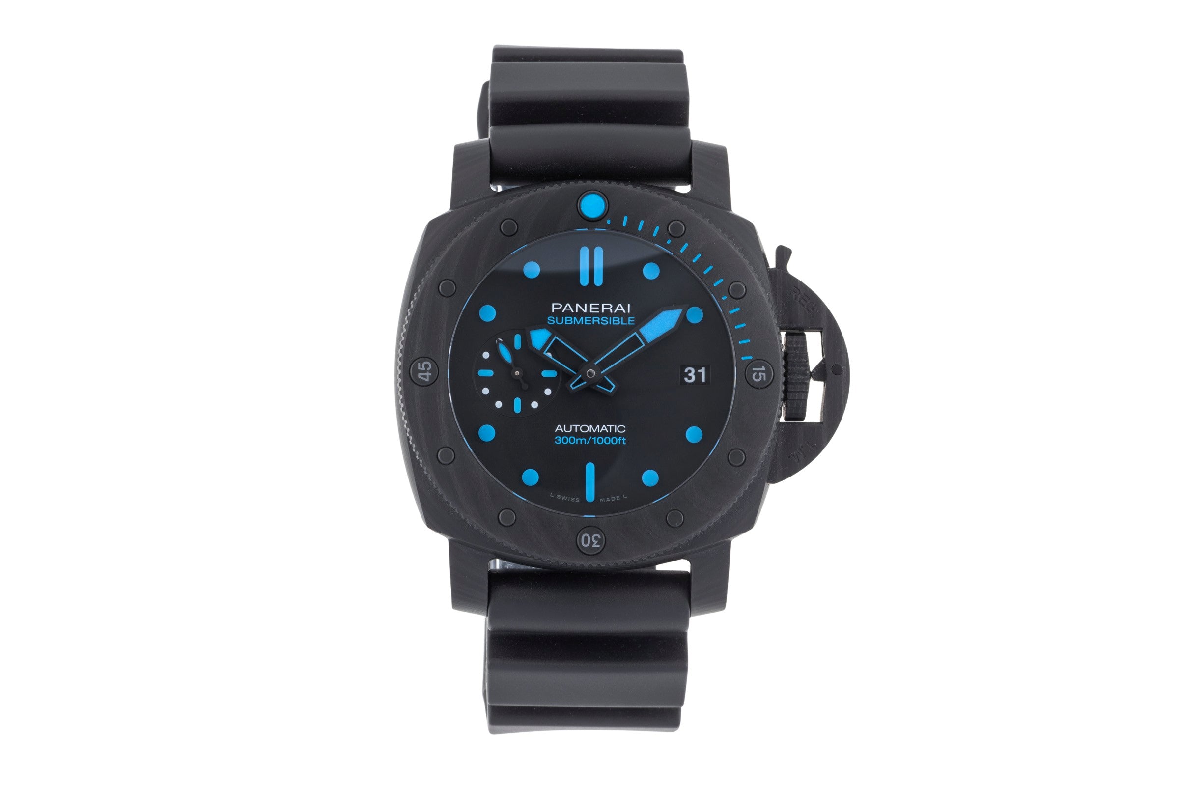 Panerai Submersible carbon automatic men's watch PAM00960 LP: 17900EUR  [2506795]