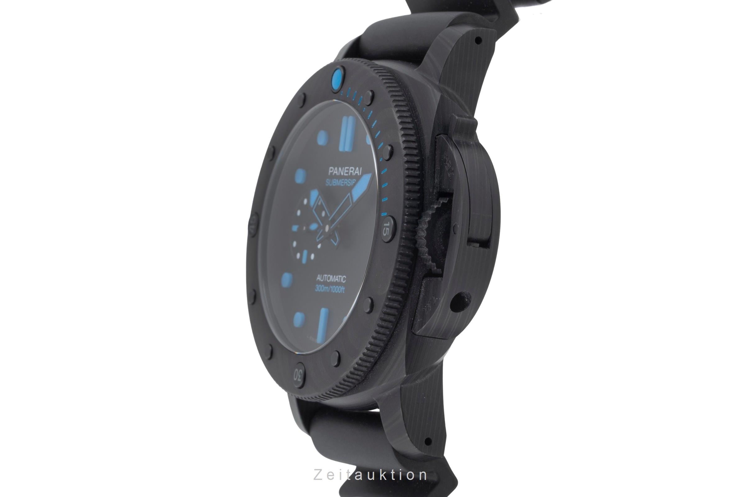 Panerai Submersible carbone automatique montre pour hommes PAM00960 LP: 17900EUR  [2506795]