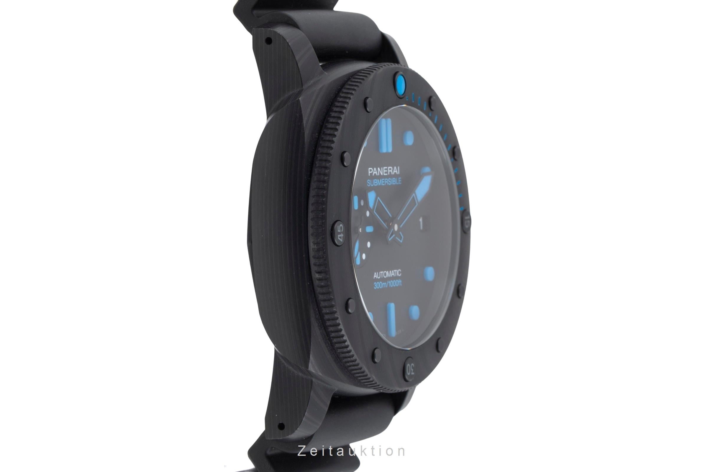 Panerai Submersible carbone automatique montre pour hommes PAM00960 LP: 17900EUR  [2506795]