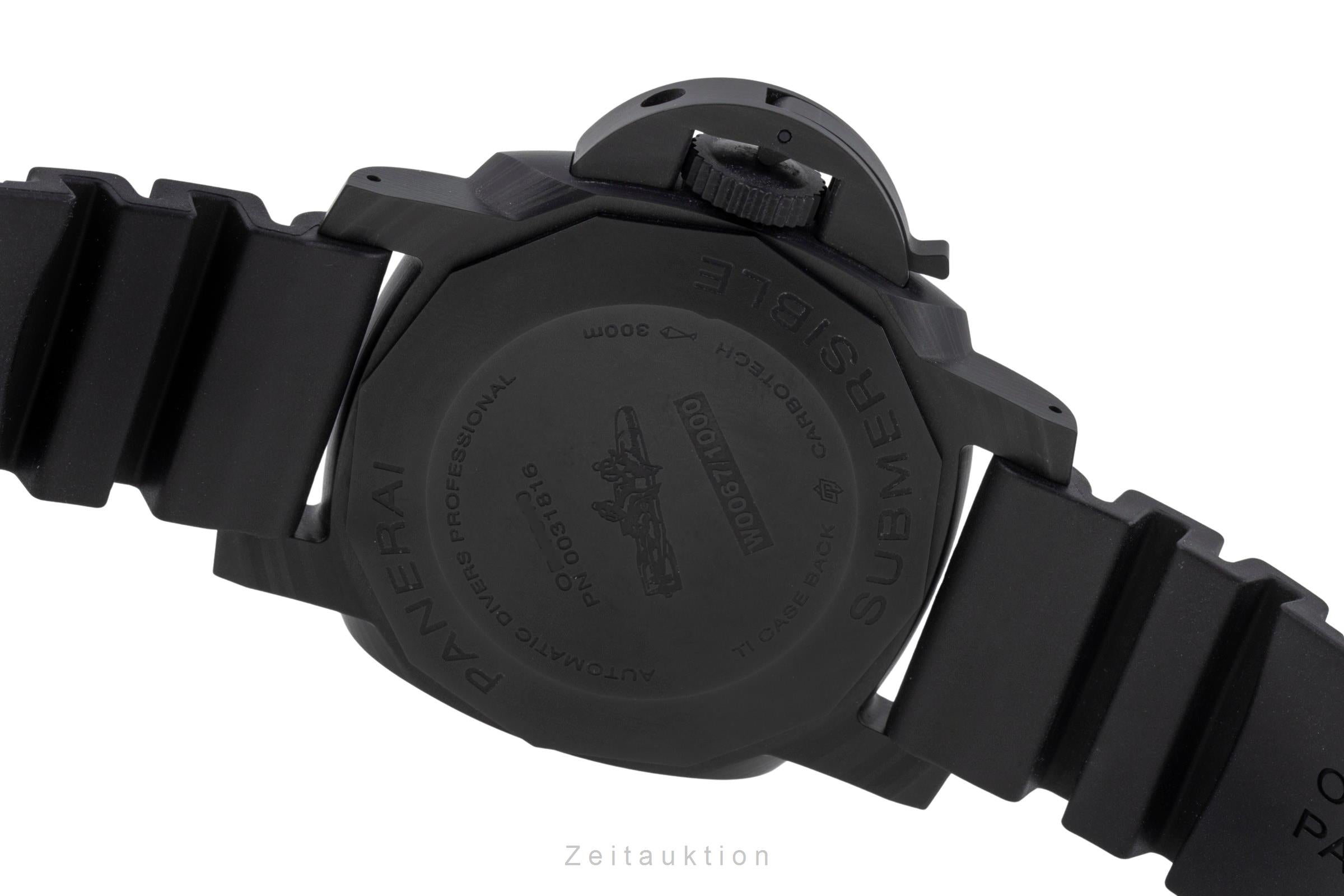 Panerai Submersible carbone automatique montre pour hommes PAM00960 LP: 17900EUR  [2506795]