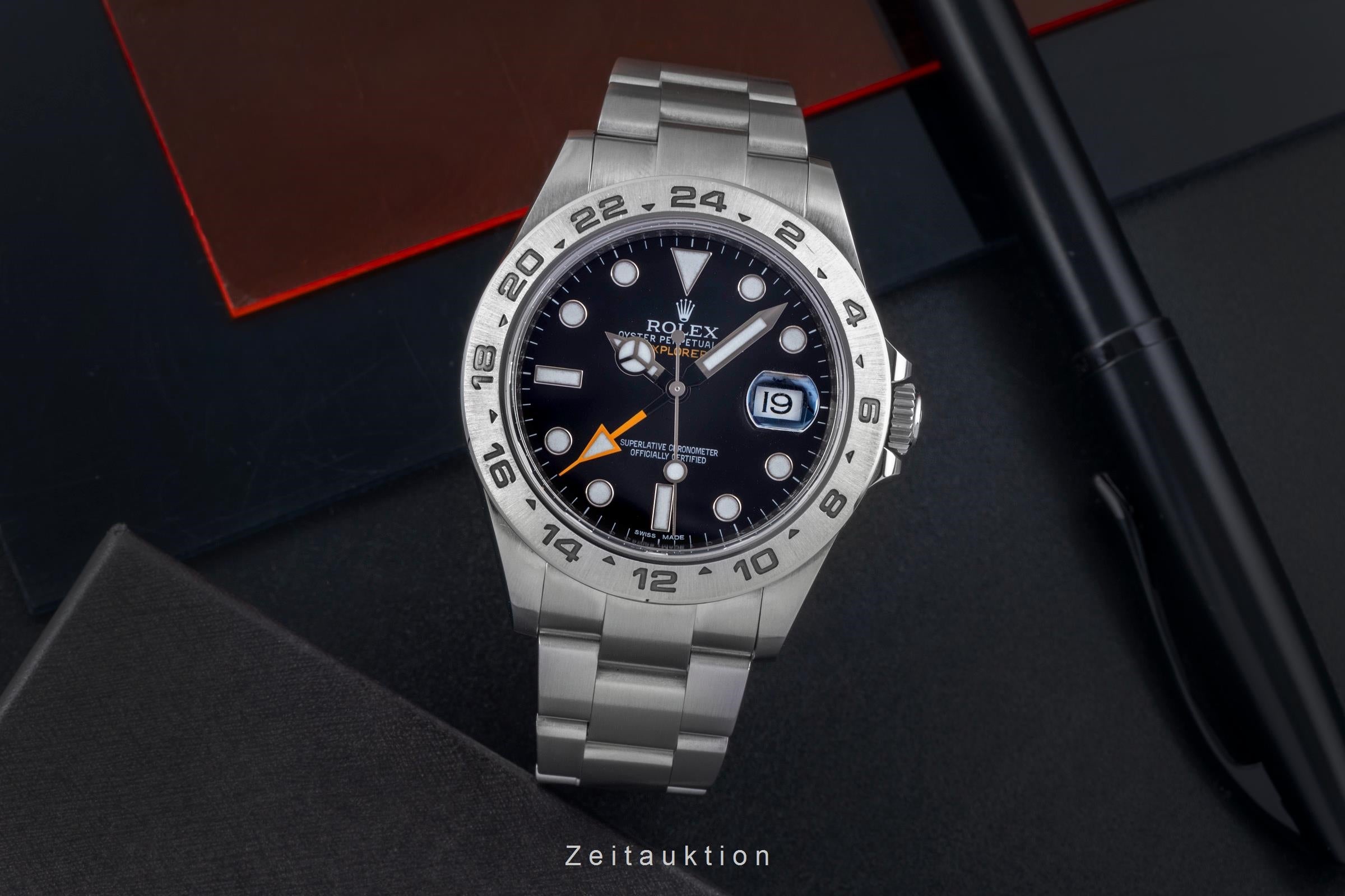 Rolex Explorer II steel automatic men's watch 216570  [2506796]