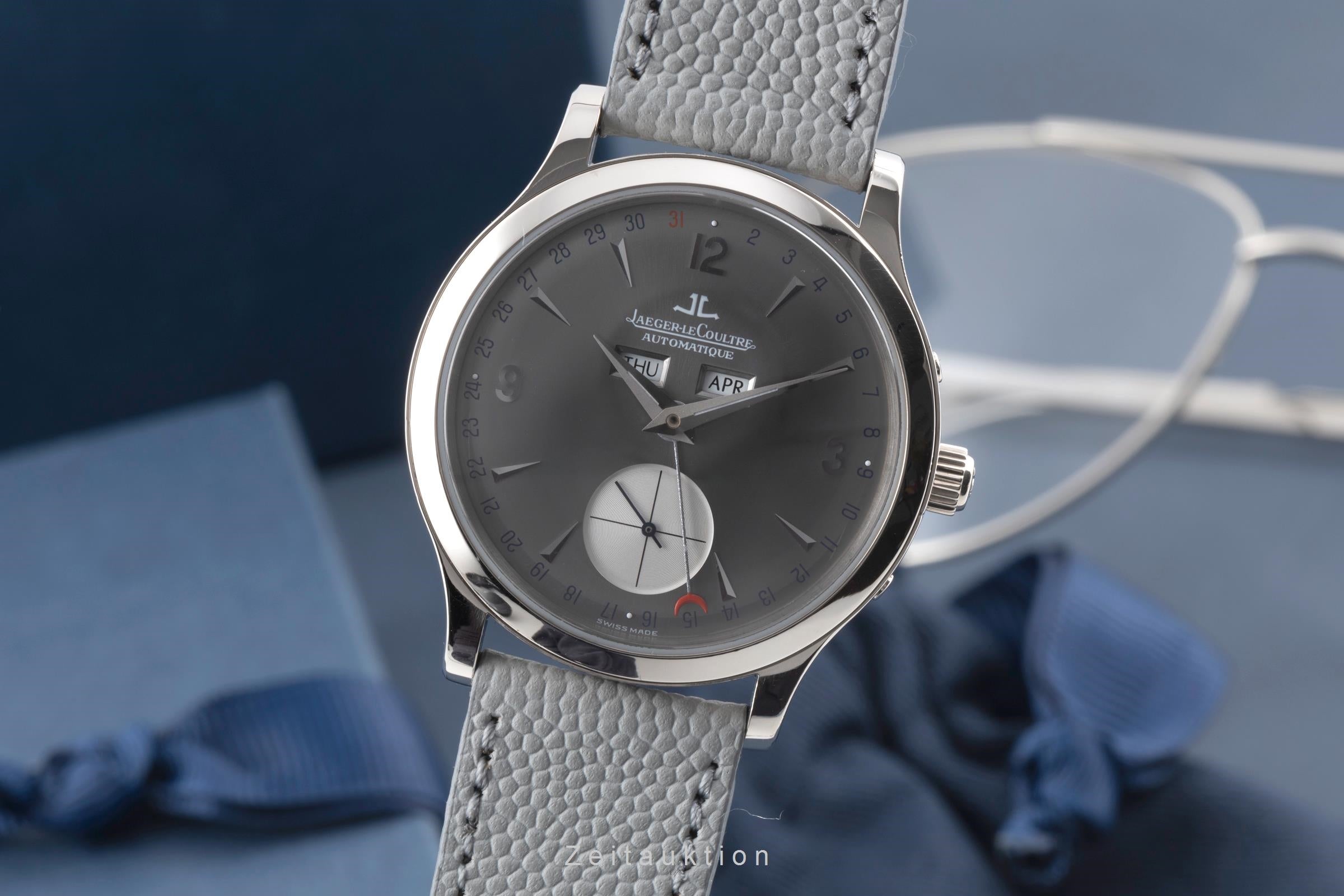 Jaeger LeCoultre Master Control or blanc 18 ct automatique montre pour hommes 140.3.87  [2506797]