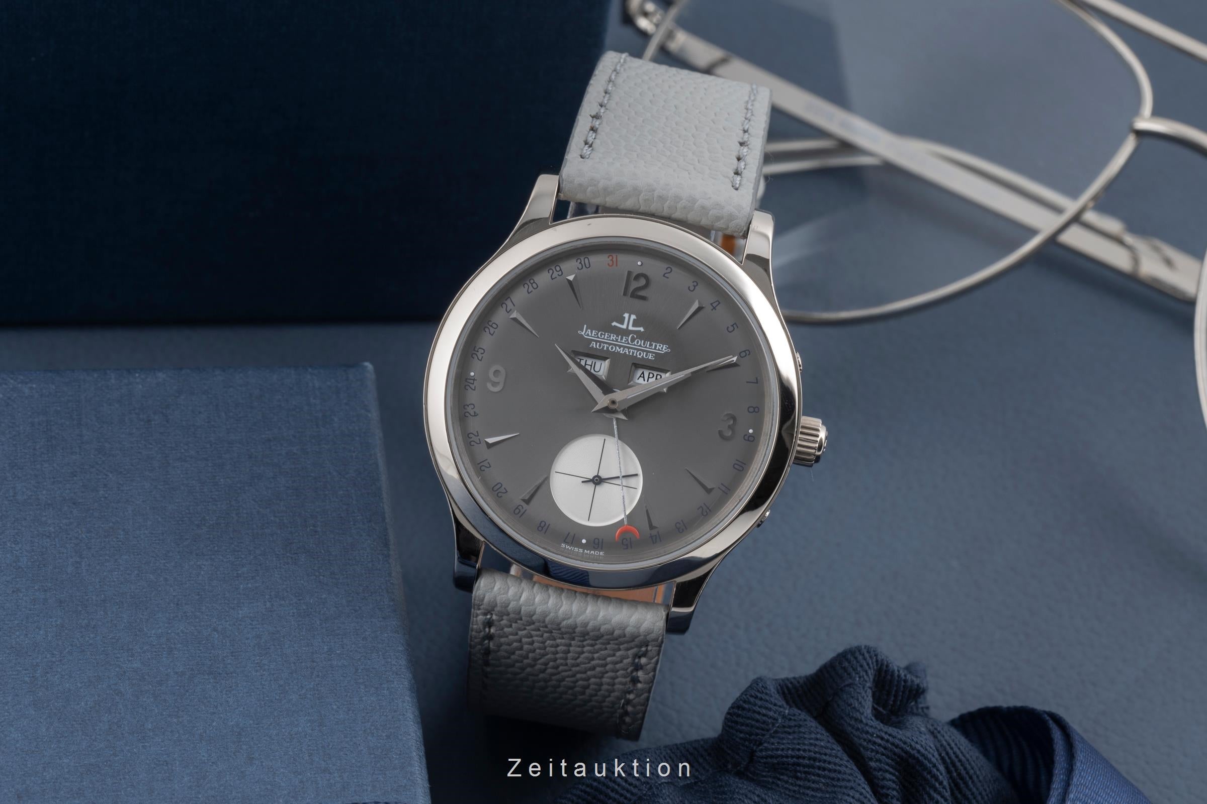 Jaeger LeCoultre Master Control or blanc 18 ct automatique montre pour hommes 140.3.87  [2506797]