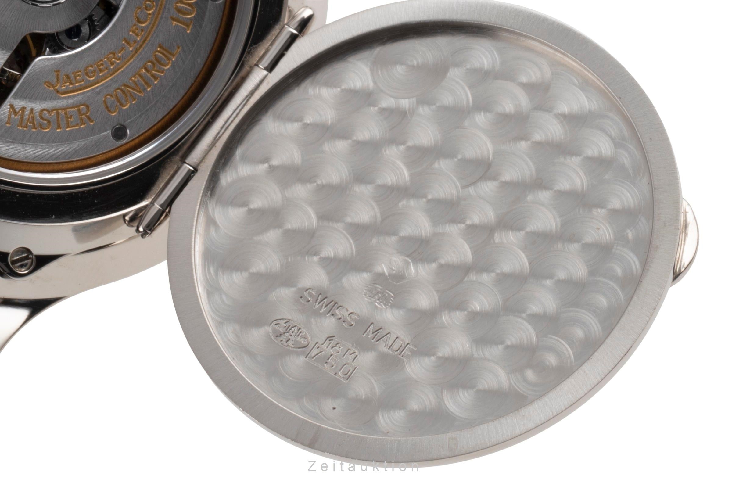 Jaeger LeCoultre Master Control or blanc 18 ct automatique montre pour hommes 140.3.87  [2506797]