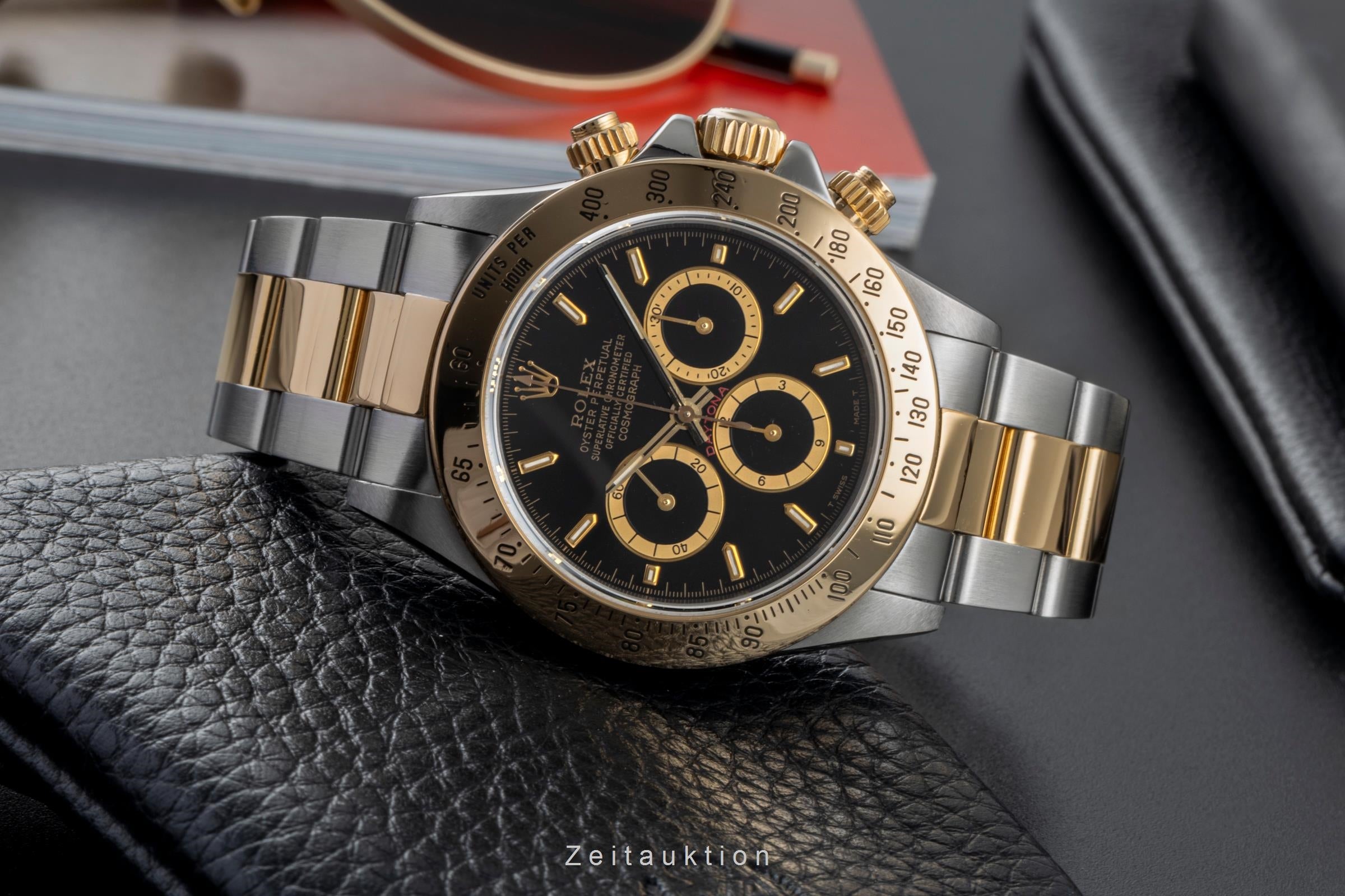 Rolex Daytona chronograph steel / gold automatic men's watch 16523  [2506799]
