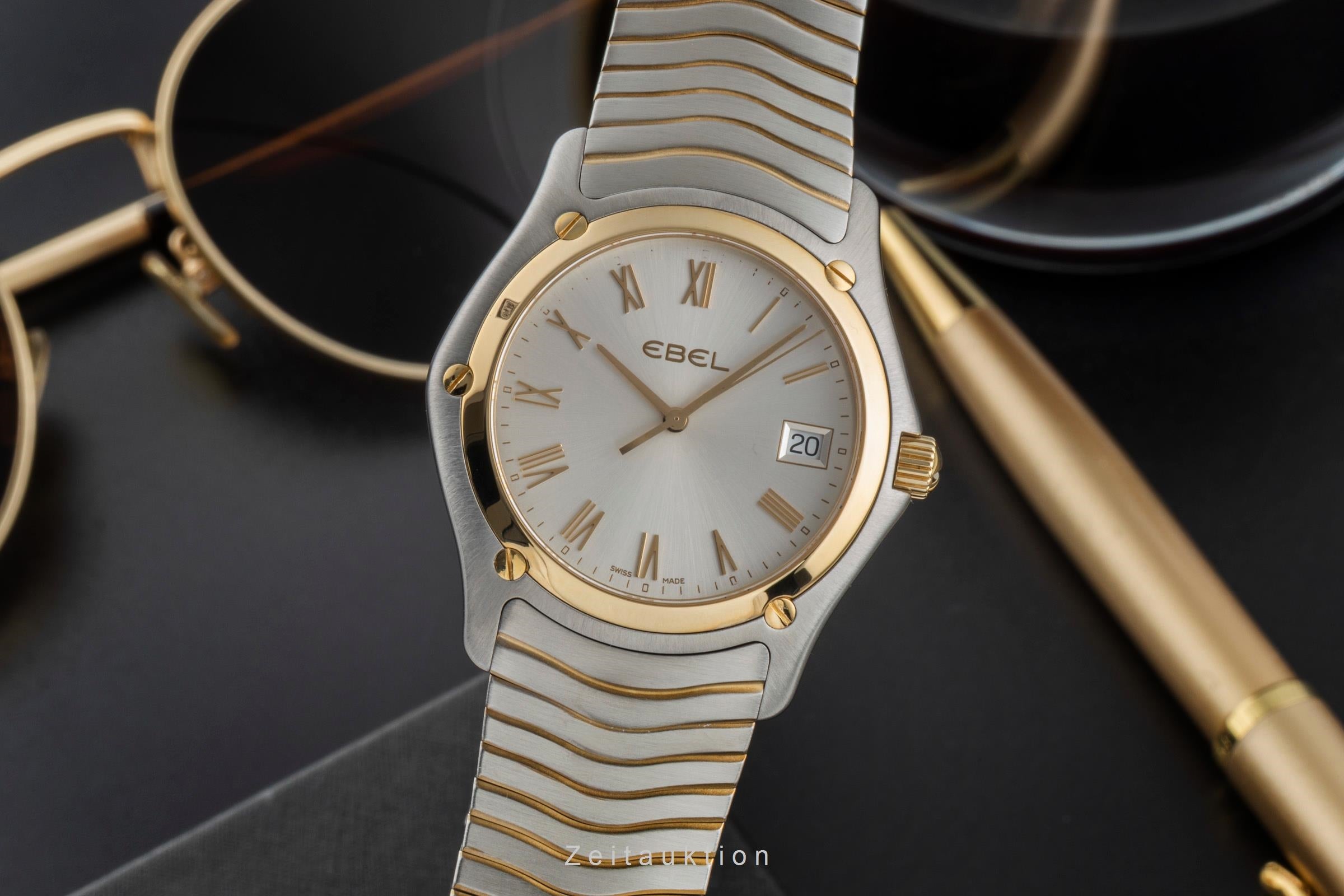 Ebel Classic Wave steel / gold quartz men's watch 1255F41  [2506800]