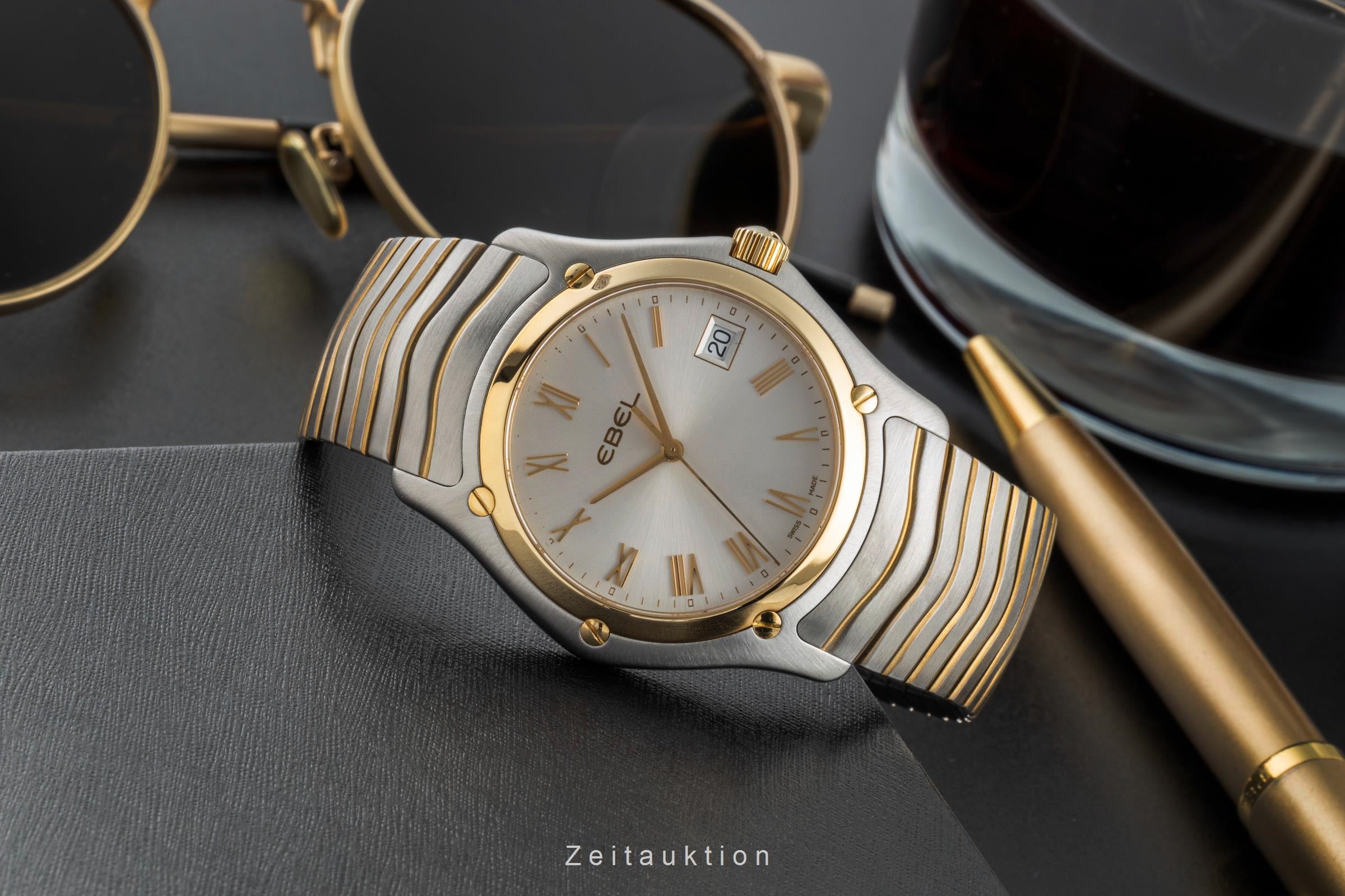 Ebel Classic Wave steel / gold quartz men's watch 1255F41  [2506800]