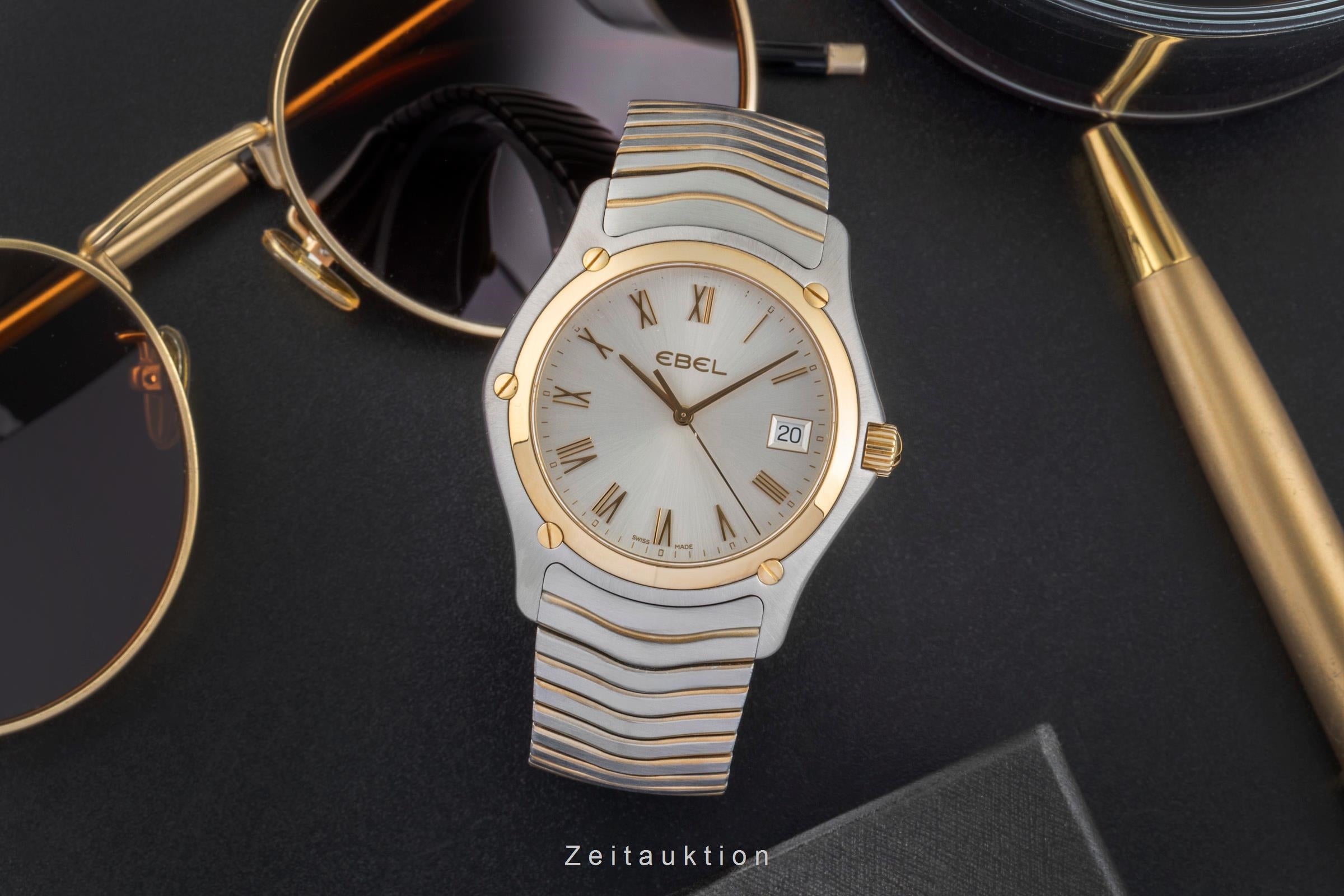 Ebel Classic Wave steel / gold quartz men's watch 1255F41  [2506800]