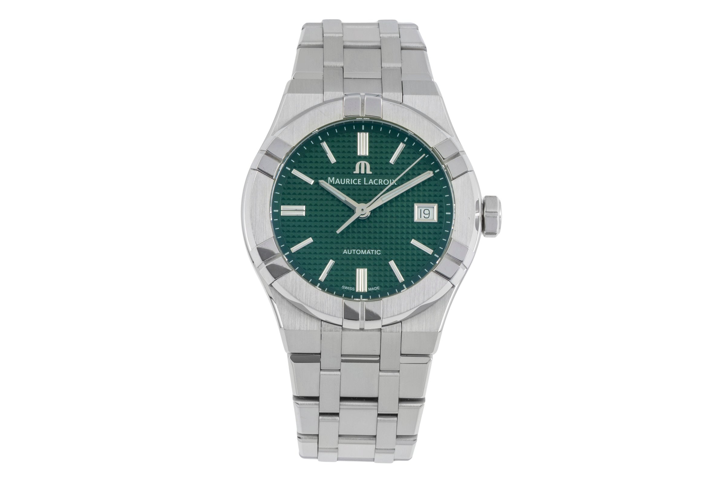Maurice Lacroix Aikon acier automatique montre pour hommes AI6007-SS002-630-1 LP: 2250EUR  [2506801]