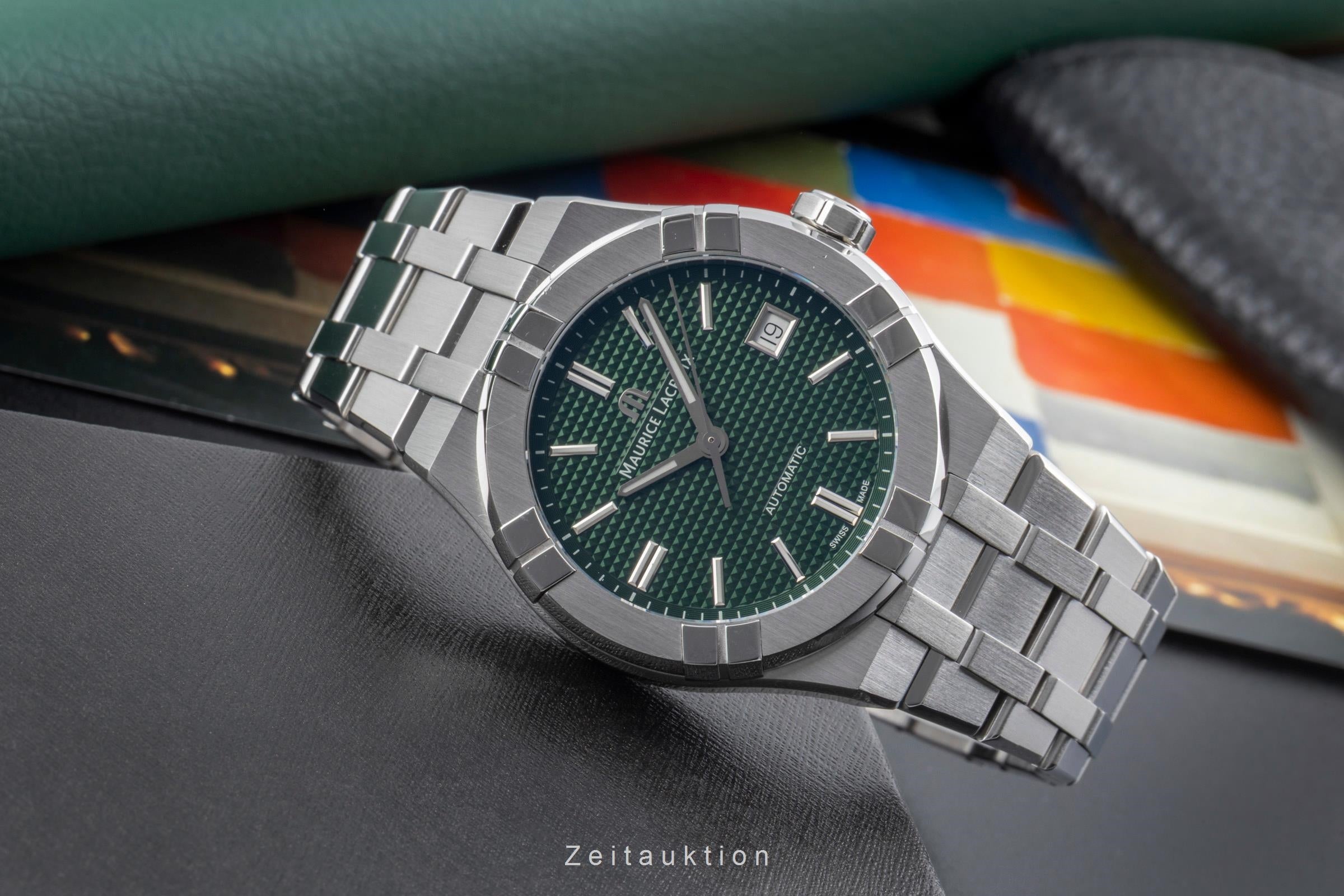 Maurice Lacroix Aikon acero automático reloj para caballeros AI6007-SS002-630-1 LP: 2250EUR  [2506801]