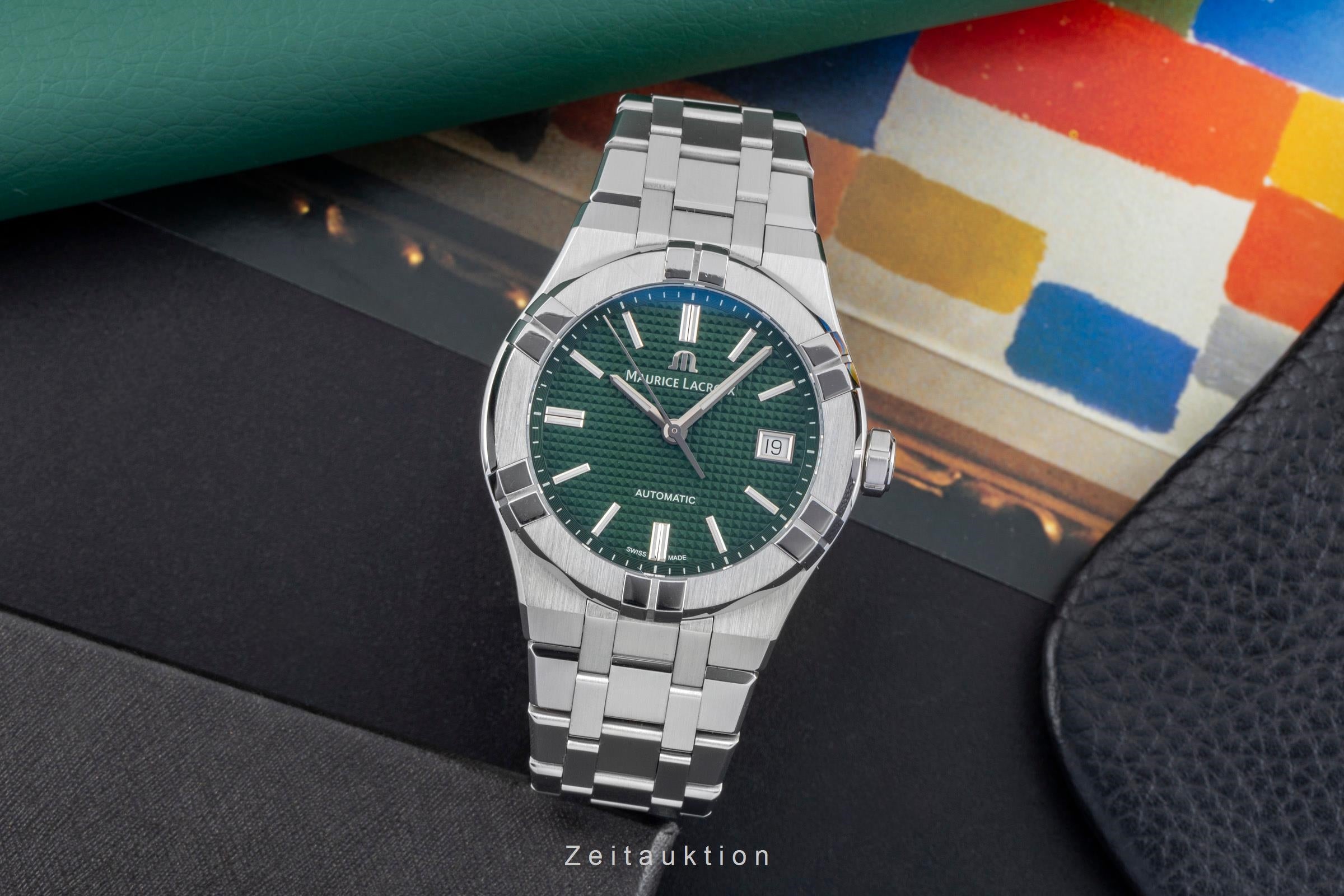 Maurice Lacroix Aikon acero automático reloj para caballeros AI6007-SS002-630-1 LP: 2250EUR  [2506801]