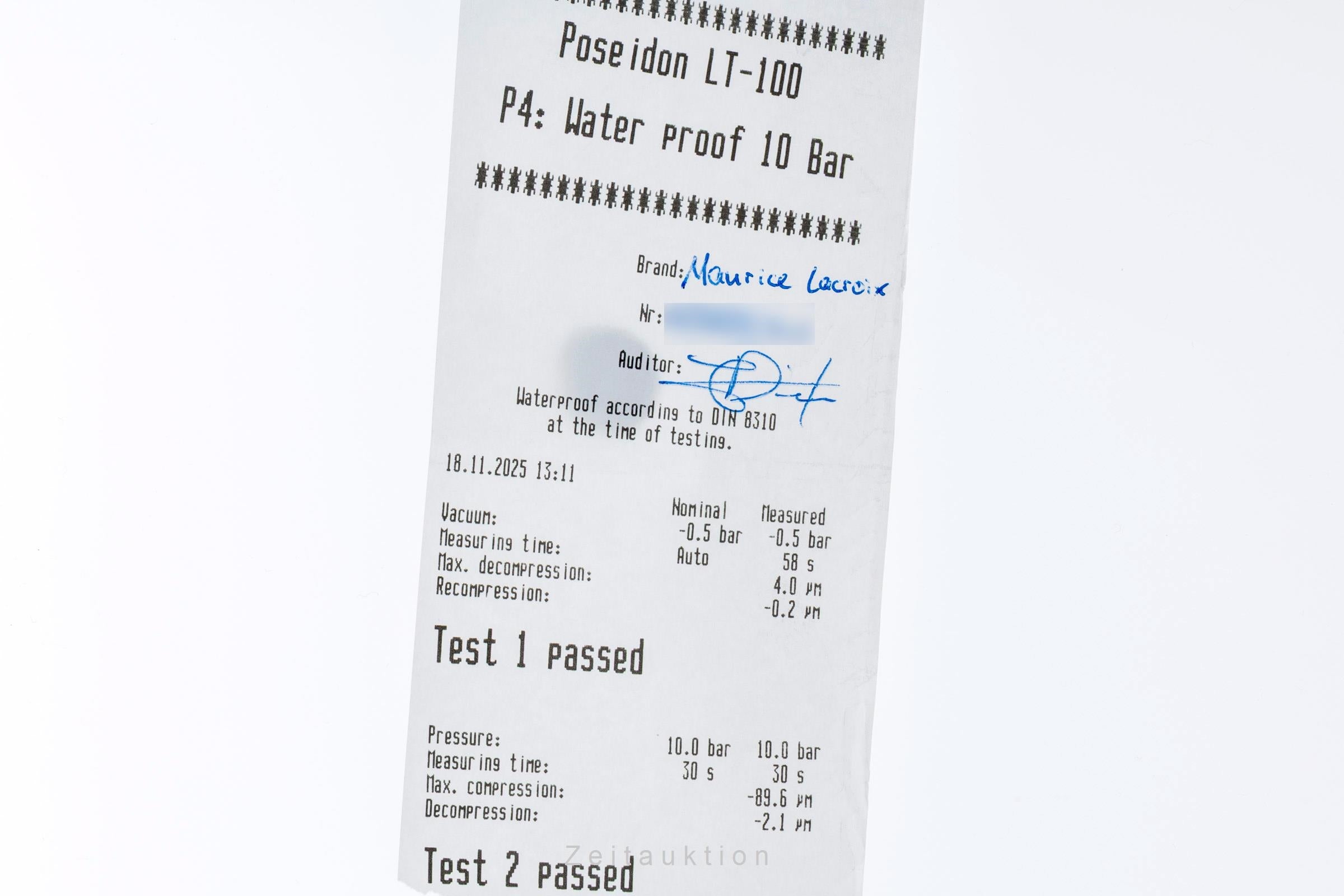 Maurice Lacroix Aikon acero automático reloj para caballeros AI6007-SS002-630-1 LP: 2250EUR  [2506801]