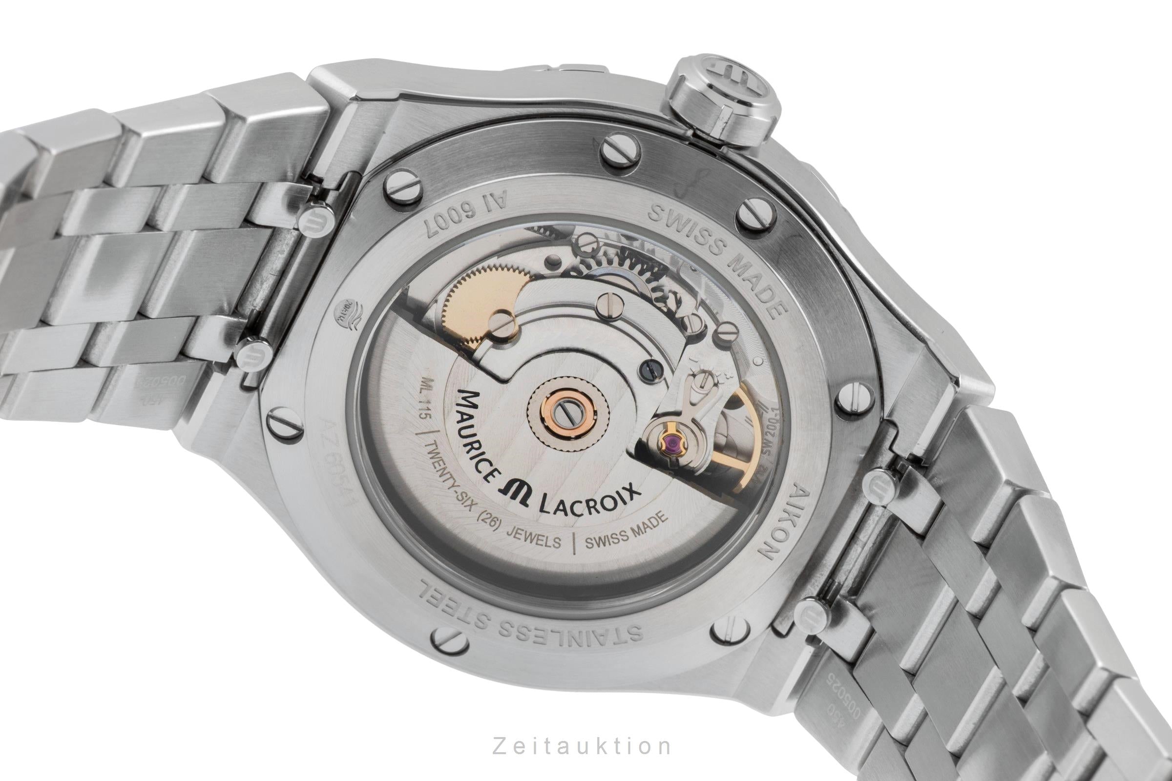 Maurice Lacroix Aikon acero automático reloj para caballeros AI6007-SS002-630-1 LP: 2250EUR  [2506801]
