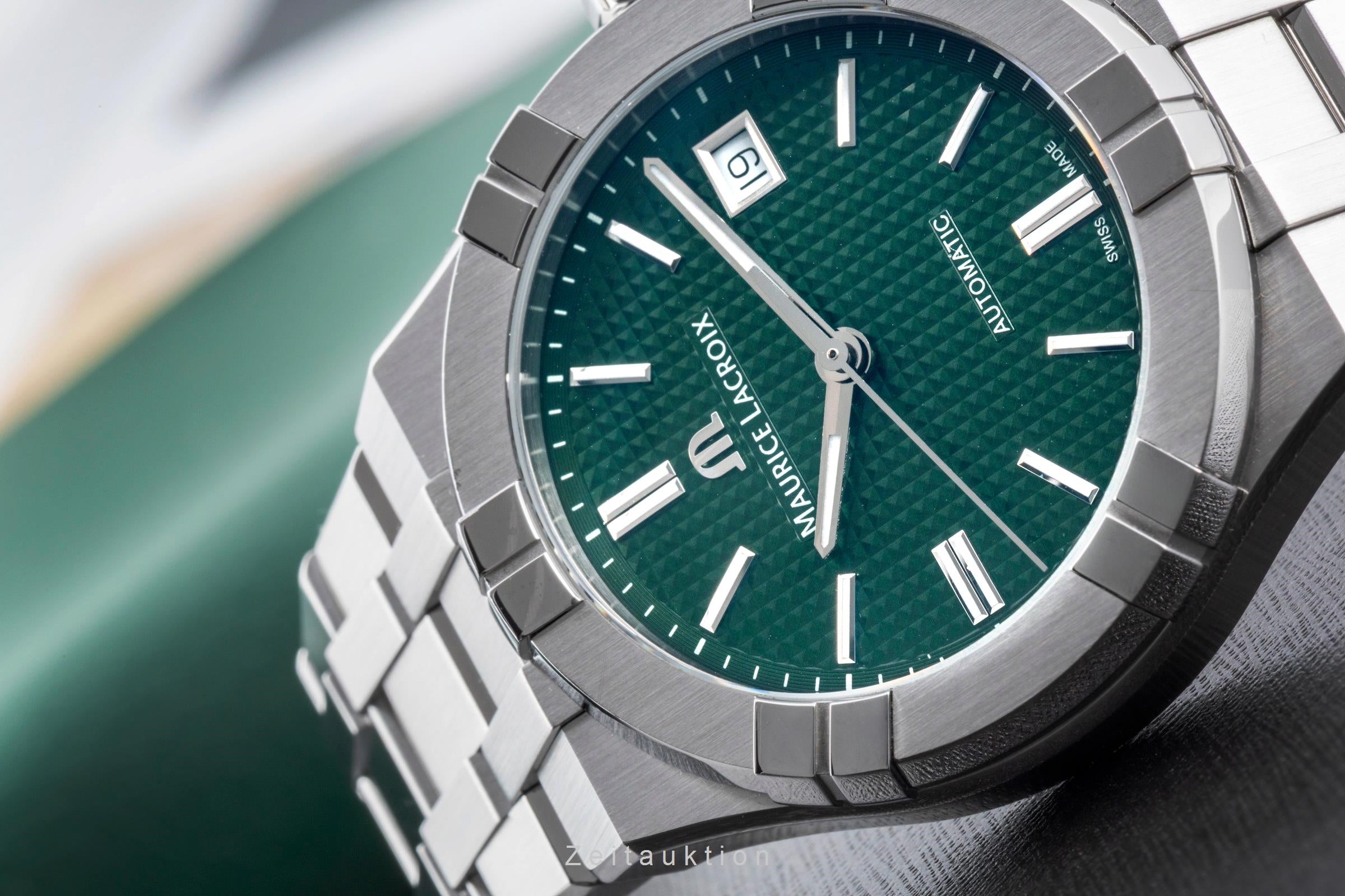 Maurice Lacroix Aikon acero automático reloj para caballeros AI6007-SS002-630-1 LP: 2250EUR  [2506801]