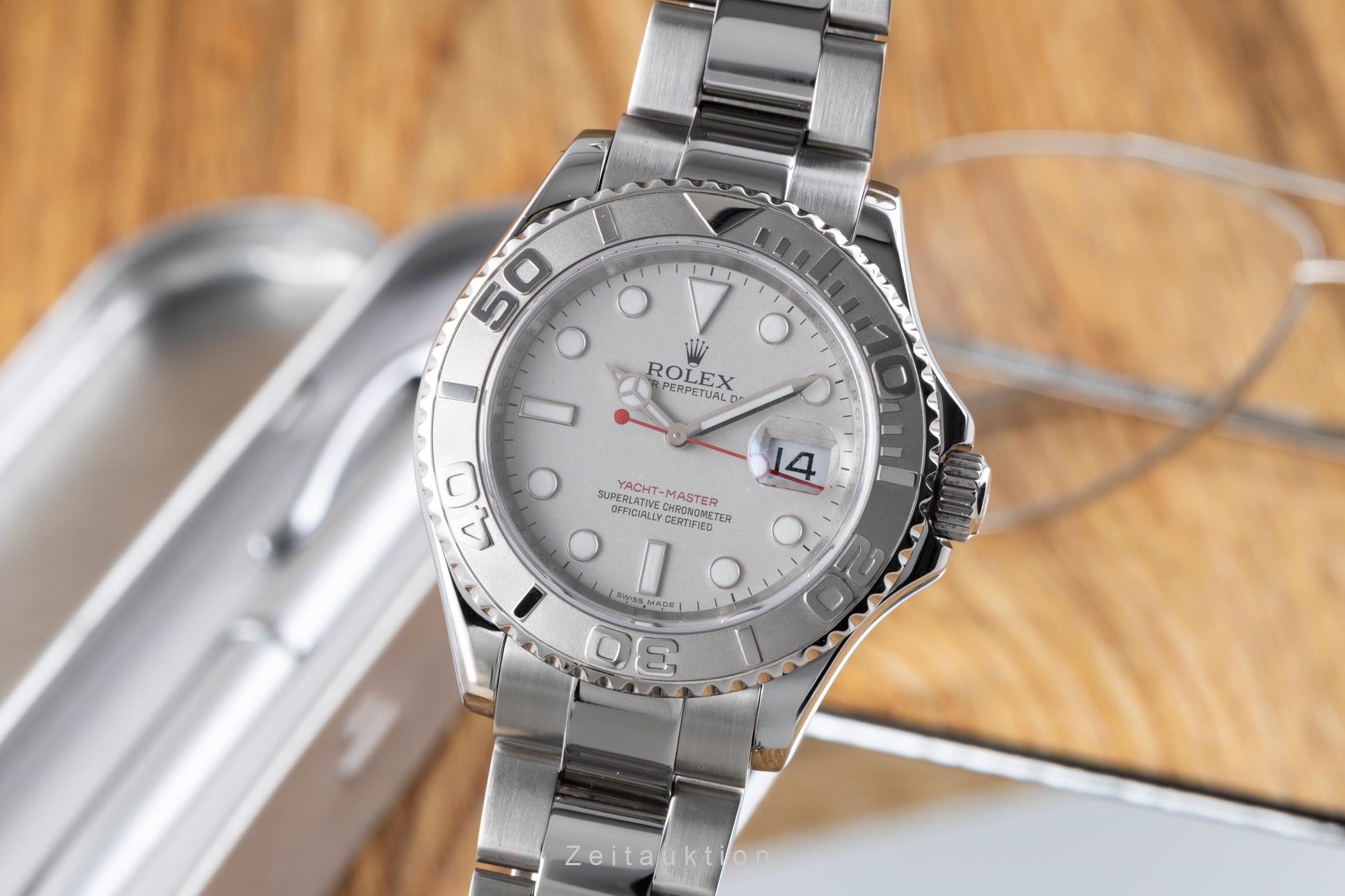Rolex Yacht-Master acero / platino automático reloj para caballeros 16622  [2506805]