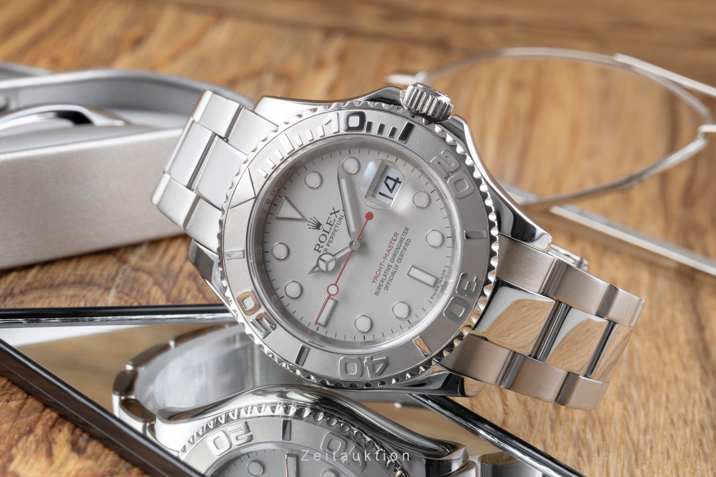 Rolex Yacht-Master acero / platino automático reloj para caballeros 16622  [2506805]