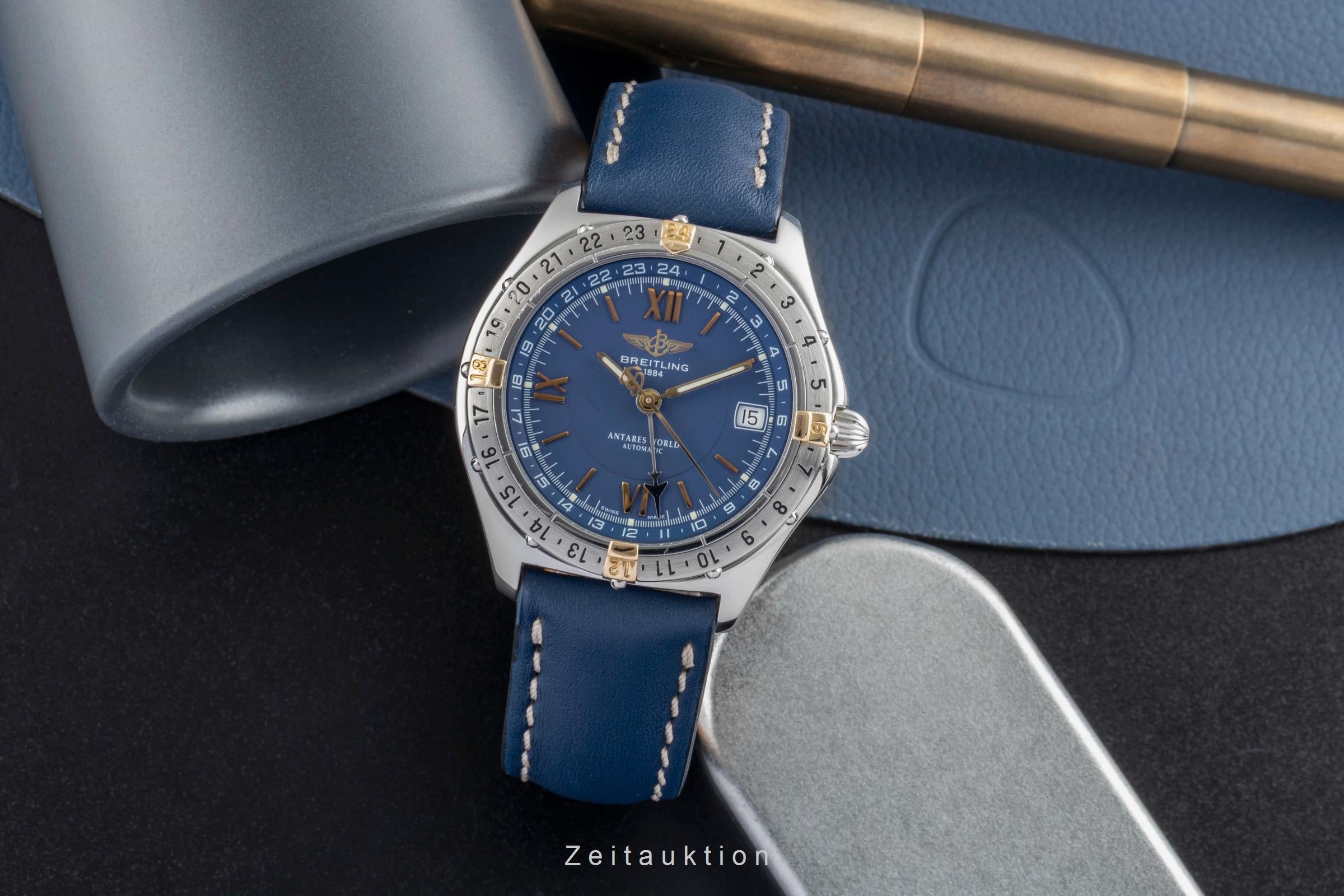 Breitling Antares steel / gold automatic men's watch B32047.1  [2506807]