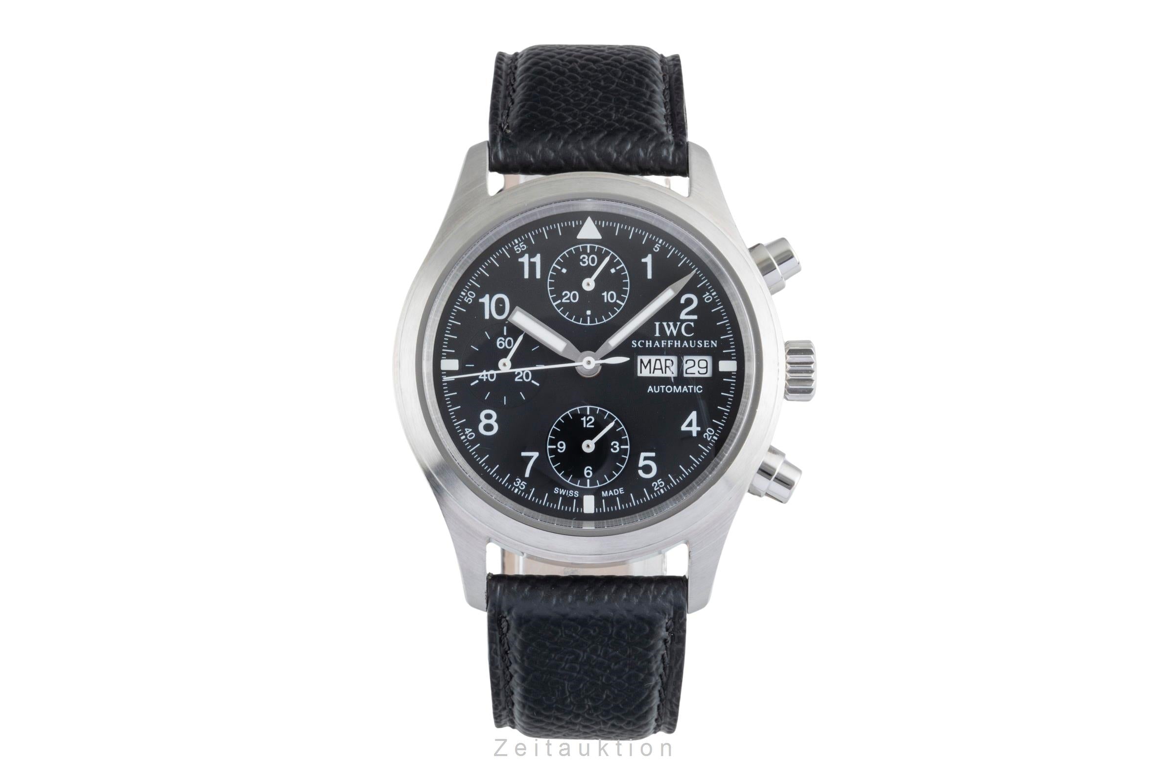 IWC Fliegerchronograph cronografo acciaio automatismo orologio da uomo IW370602  [2506808]