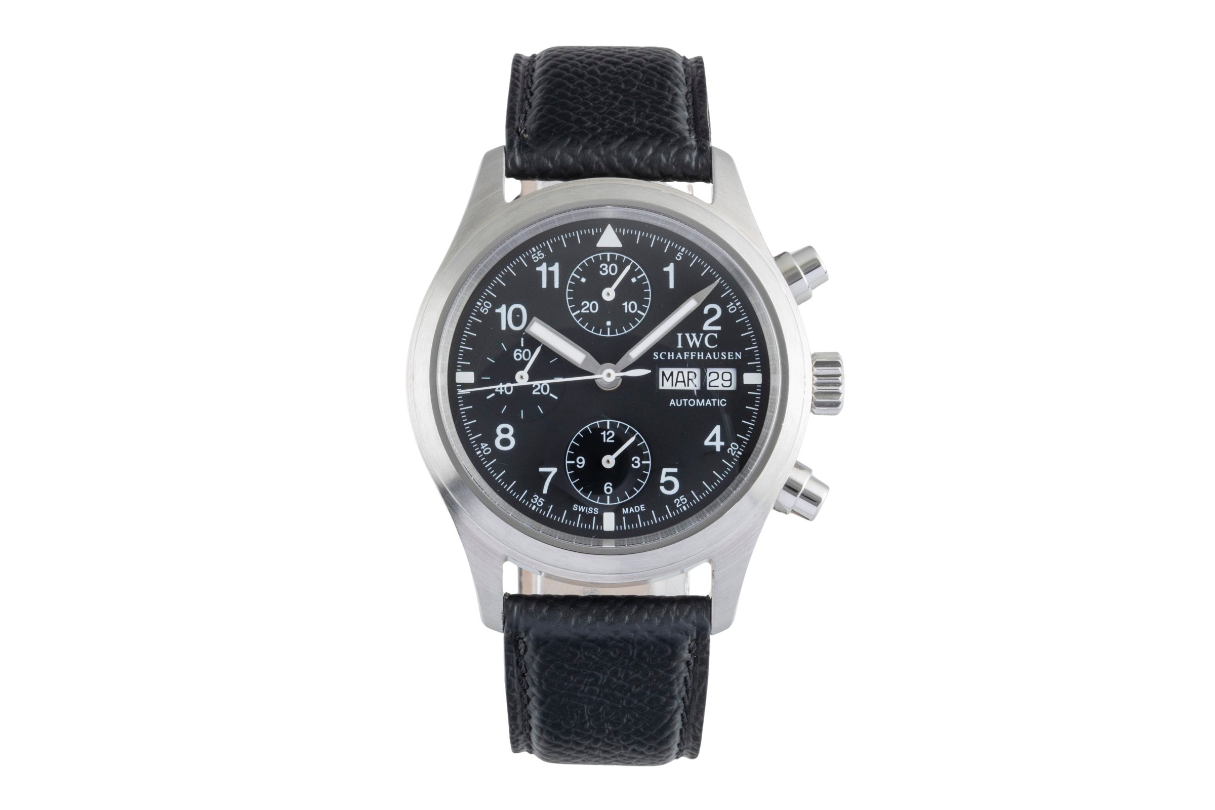 IWC Fliegerchronograph cronografo acciaio automatismo orologio da uomo IW370602  [2506808]