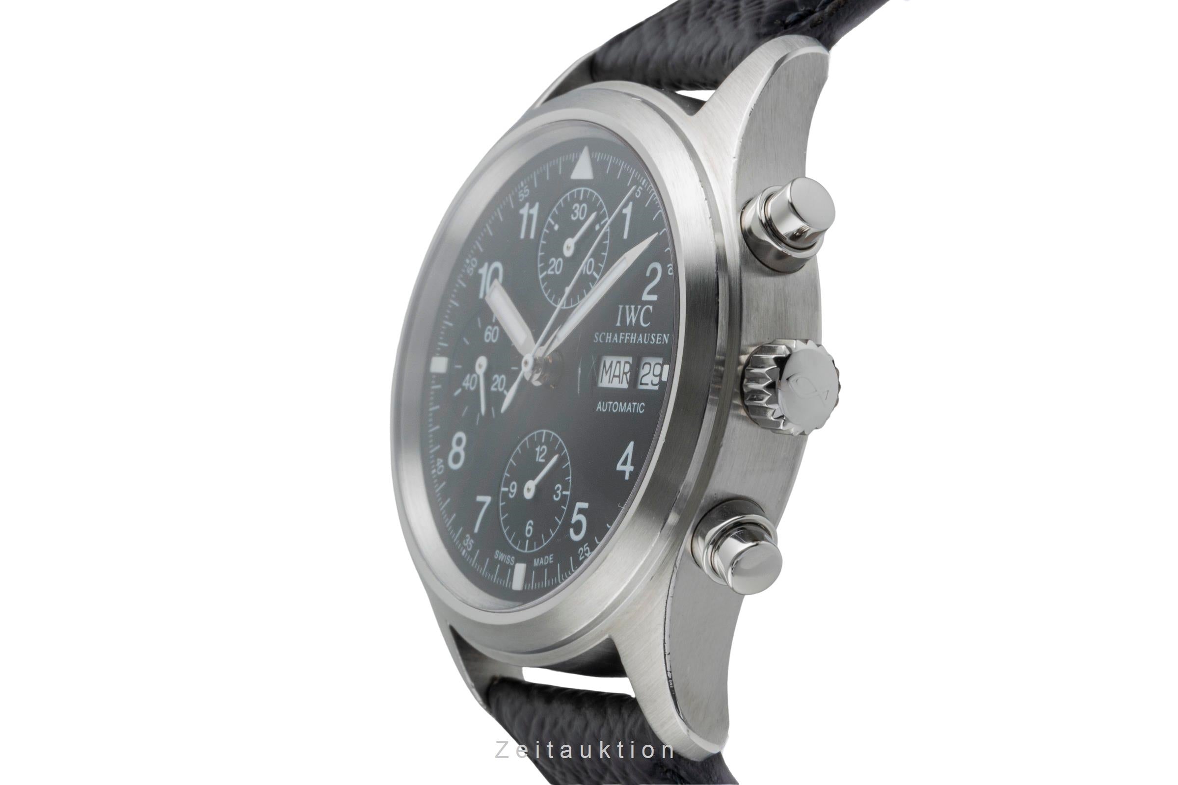 IWC Fliegerchronograph cronografo acciaio automatismo orologio da uomo IW370602  [2506808]