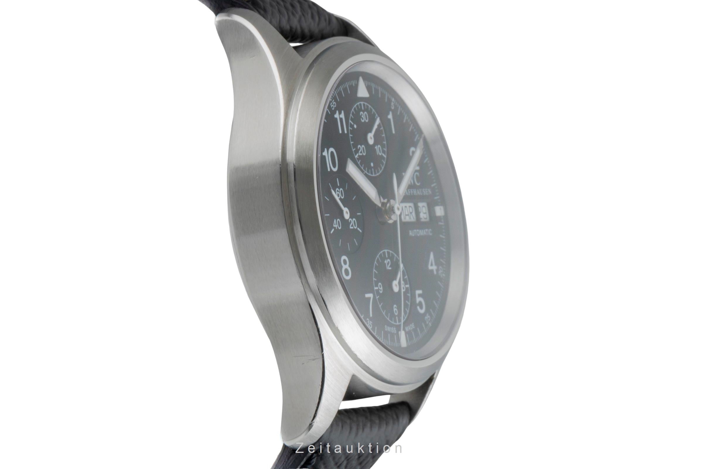 IWC Fliegerchronograph cronografo acciaio automatismo orologio da uomo IW370602  [2506808]