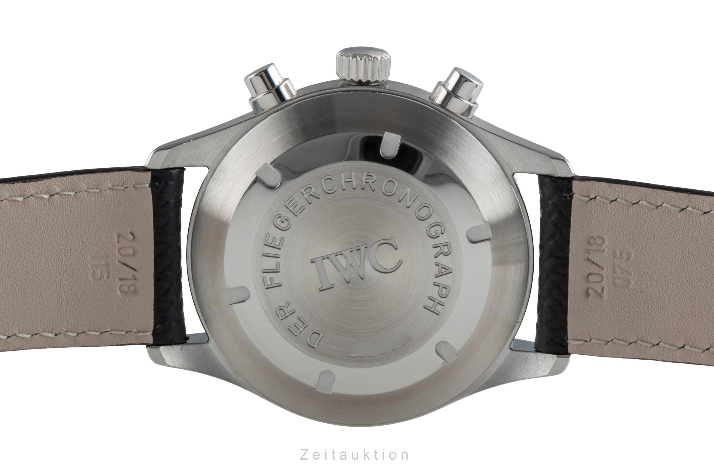 IWC Fliegerchronograph cronografo acciaio automatismo orologio da uomo IW370602  [2506808]