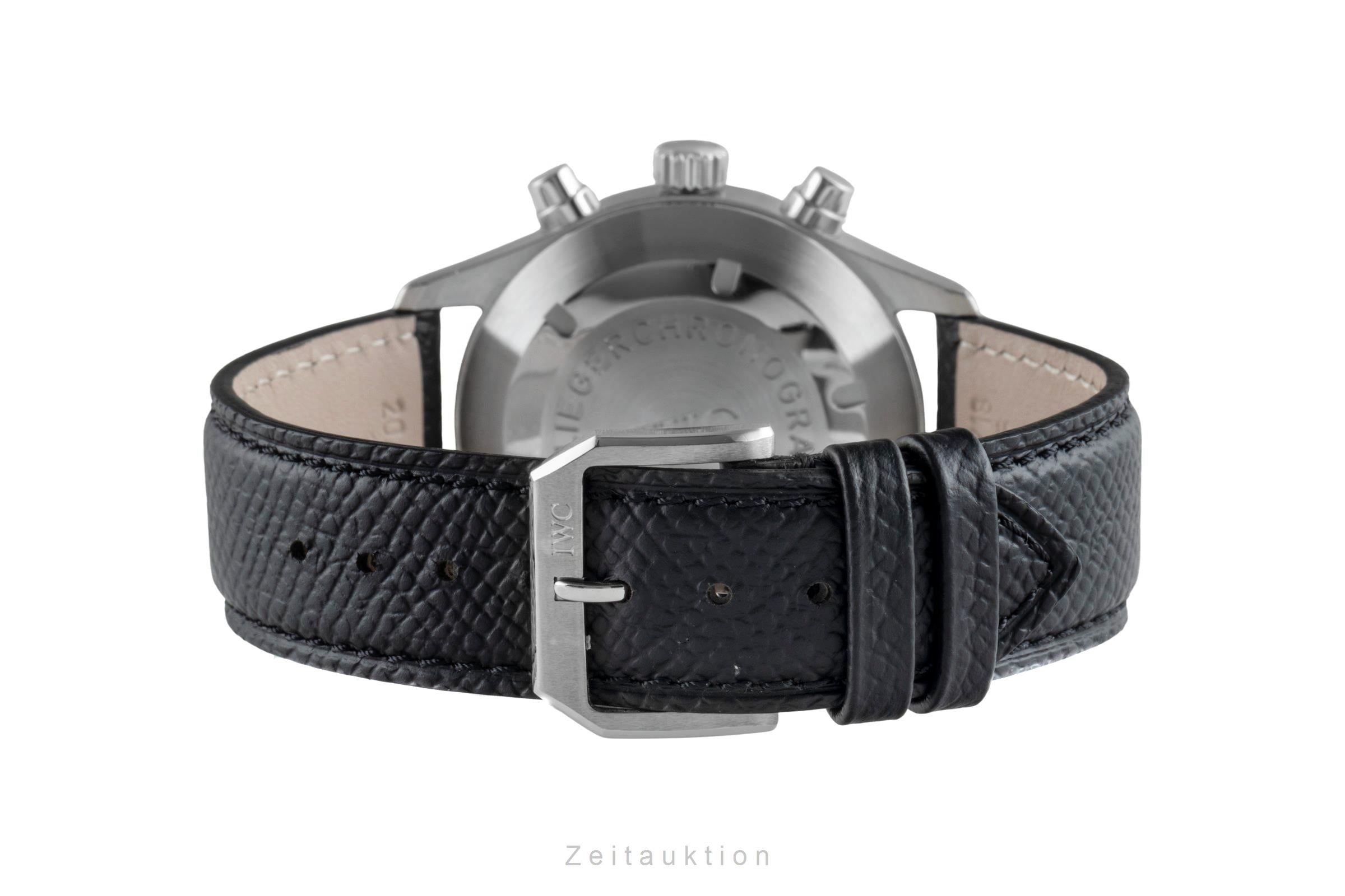 IWC Fliegerchronograph cronografo acciaio automatismo orologio da uomo IW370602  [2506808]